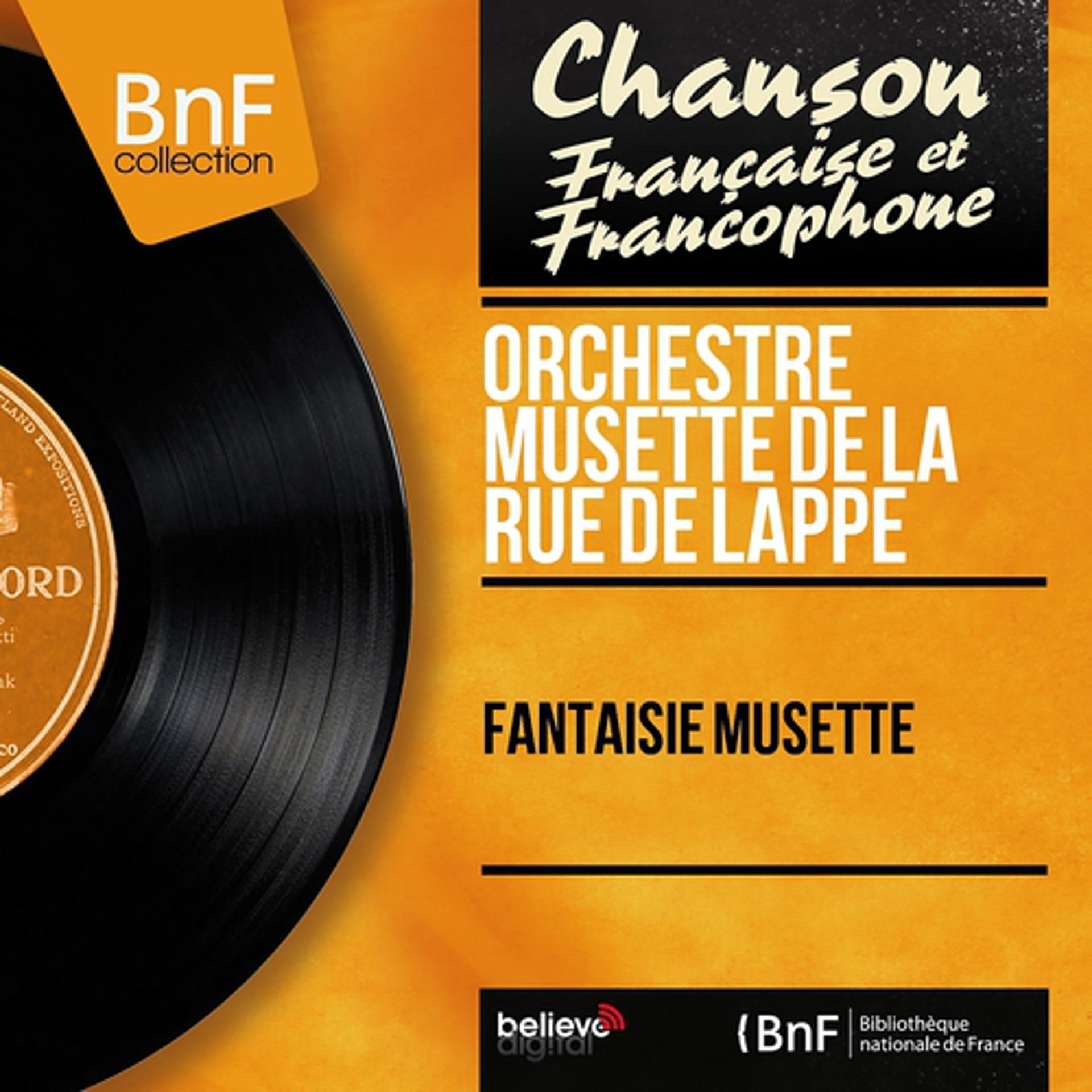 Постер альбома Fantaisie musette (Mono Version)