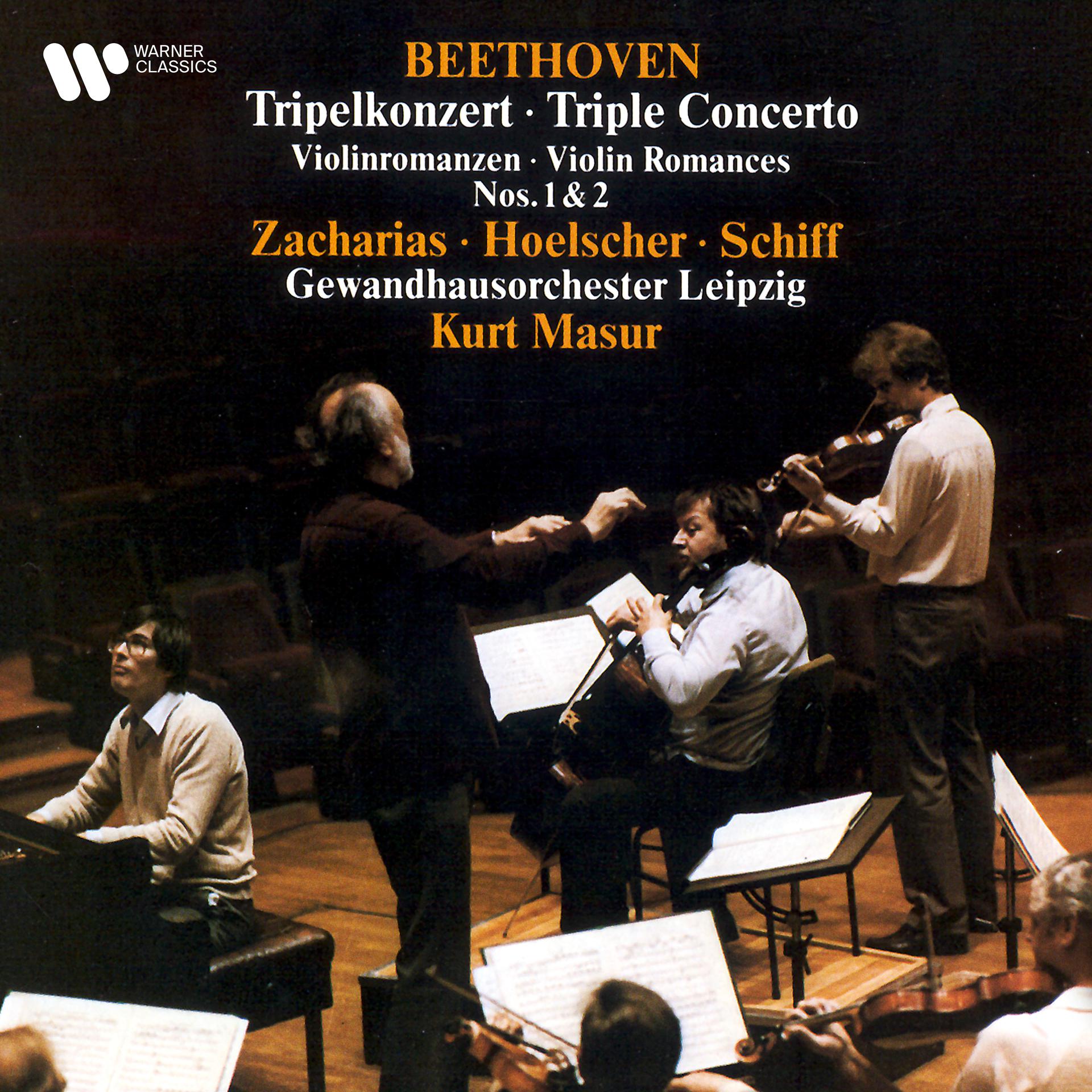 Постер альбома Beethoven: Triple Concerto & Romances