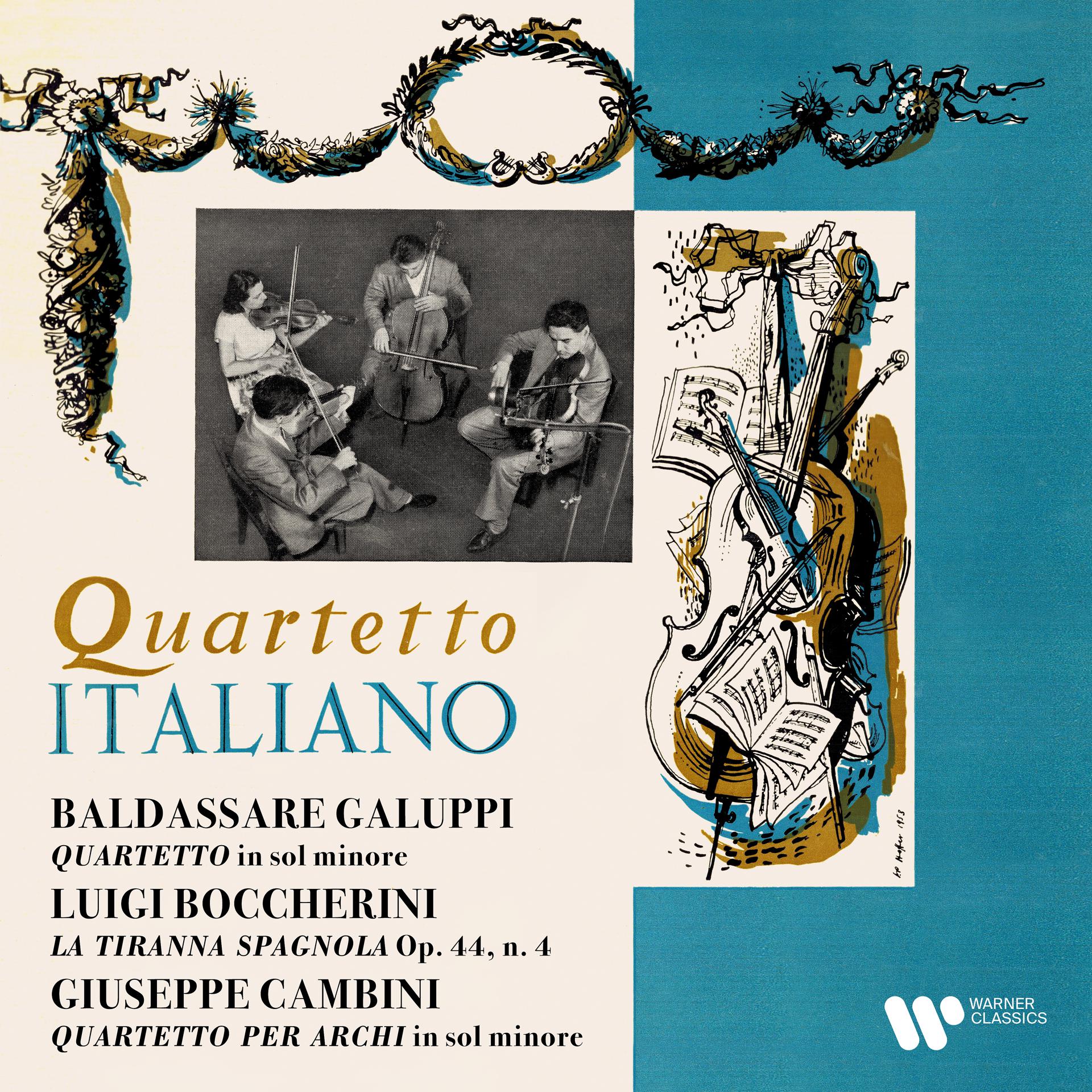 Постер альбома Galuppi, Boccherini & Cambini: Quartetti per archi