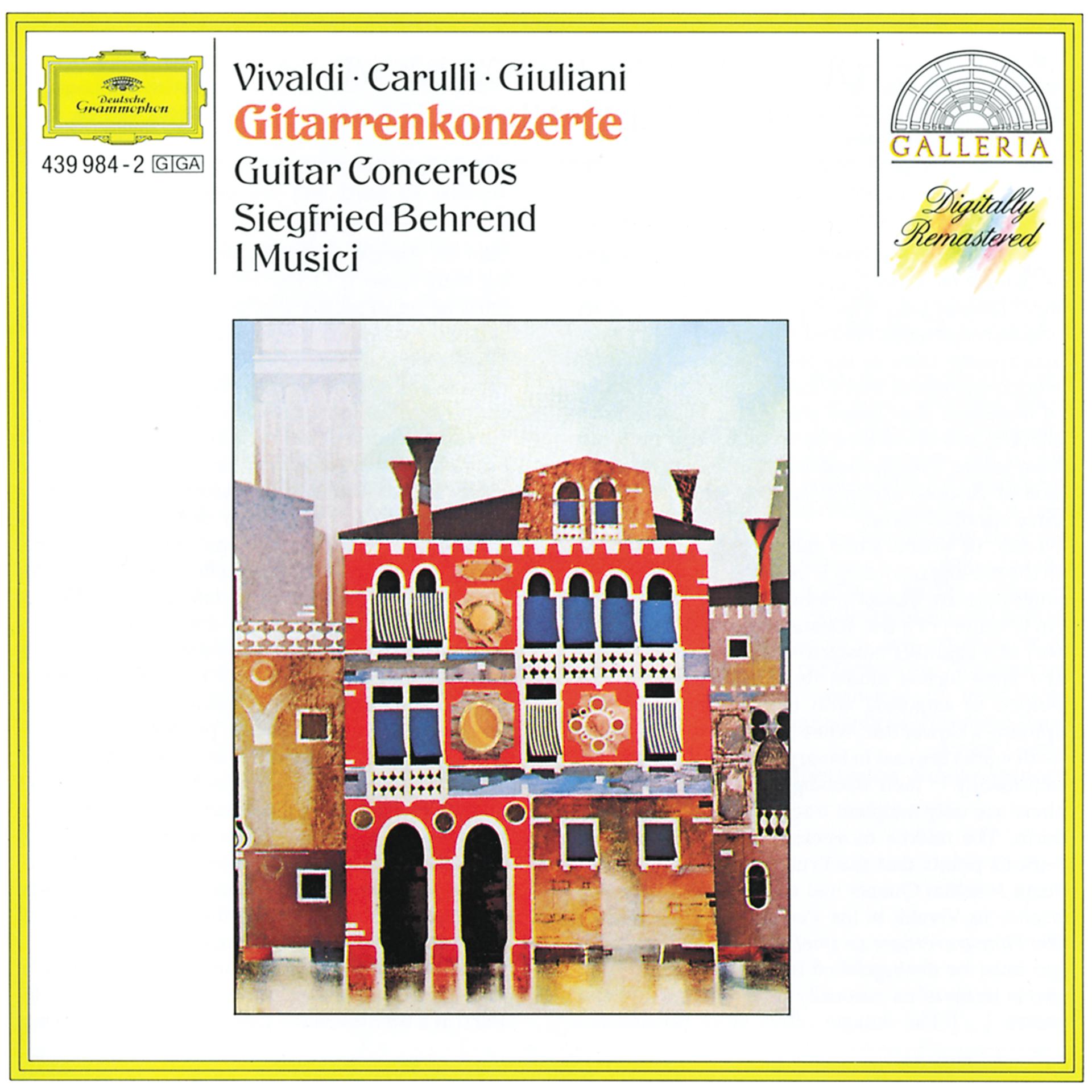 Постер альбома Vivaldi / Carulli / Giuliani: Guitar Concertos