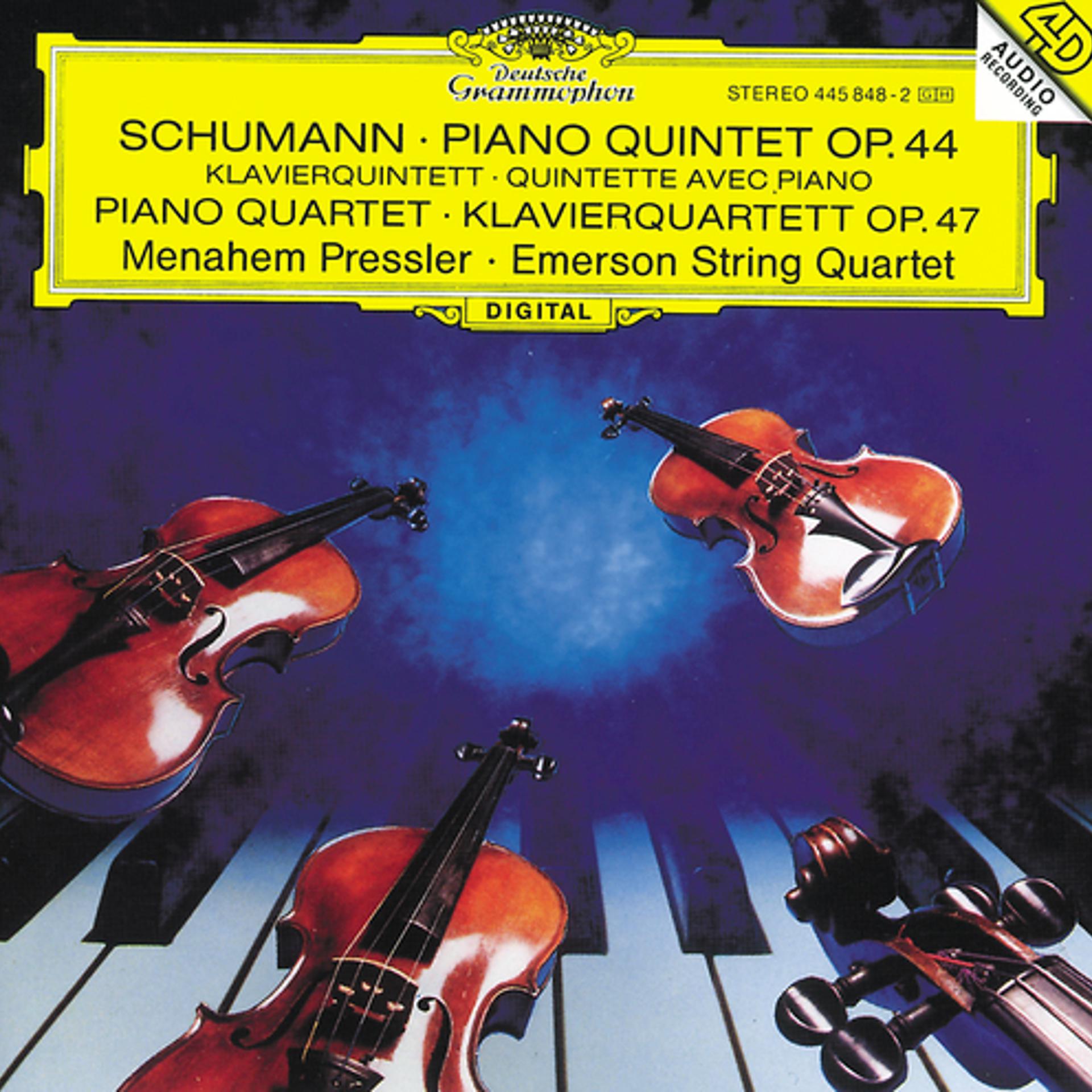Постер альбома Schumann: Piano Quintet, Op.22; Piano Quartet, Op. 47