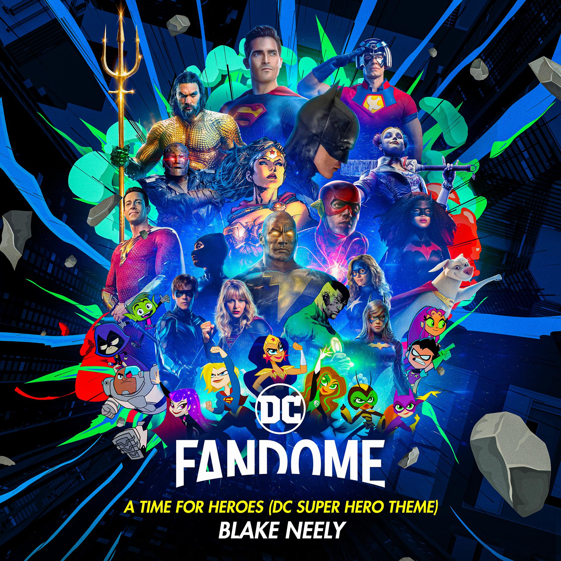 Постер альбома A Time for Heroes (DC Super Hero Theme) [DC Fandome]