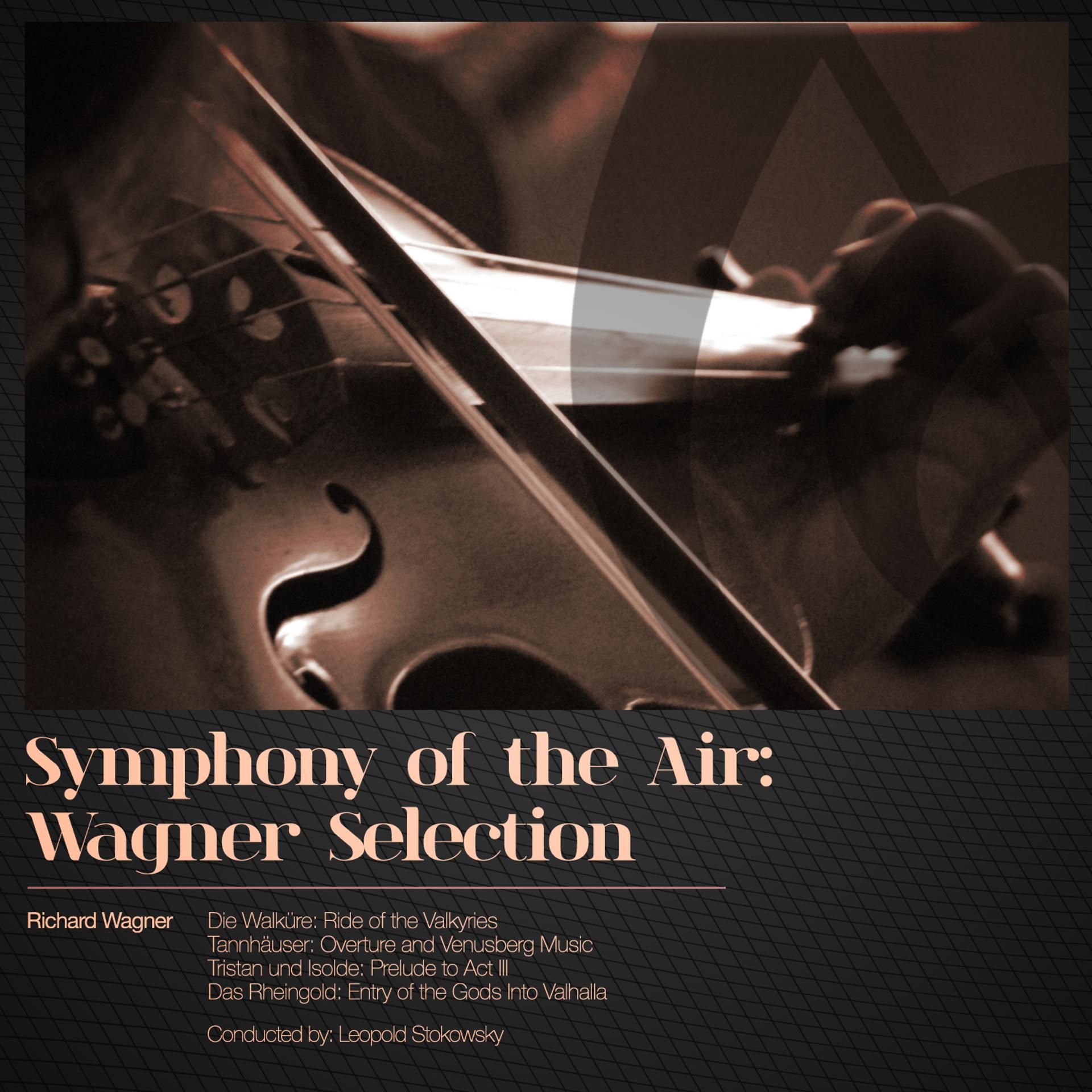 Постер альбома Symphony of the Air: Wagner Selection