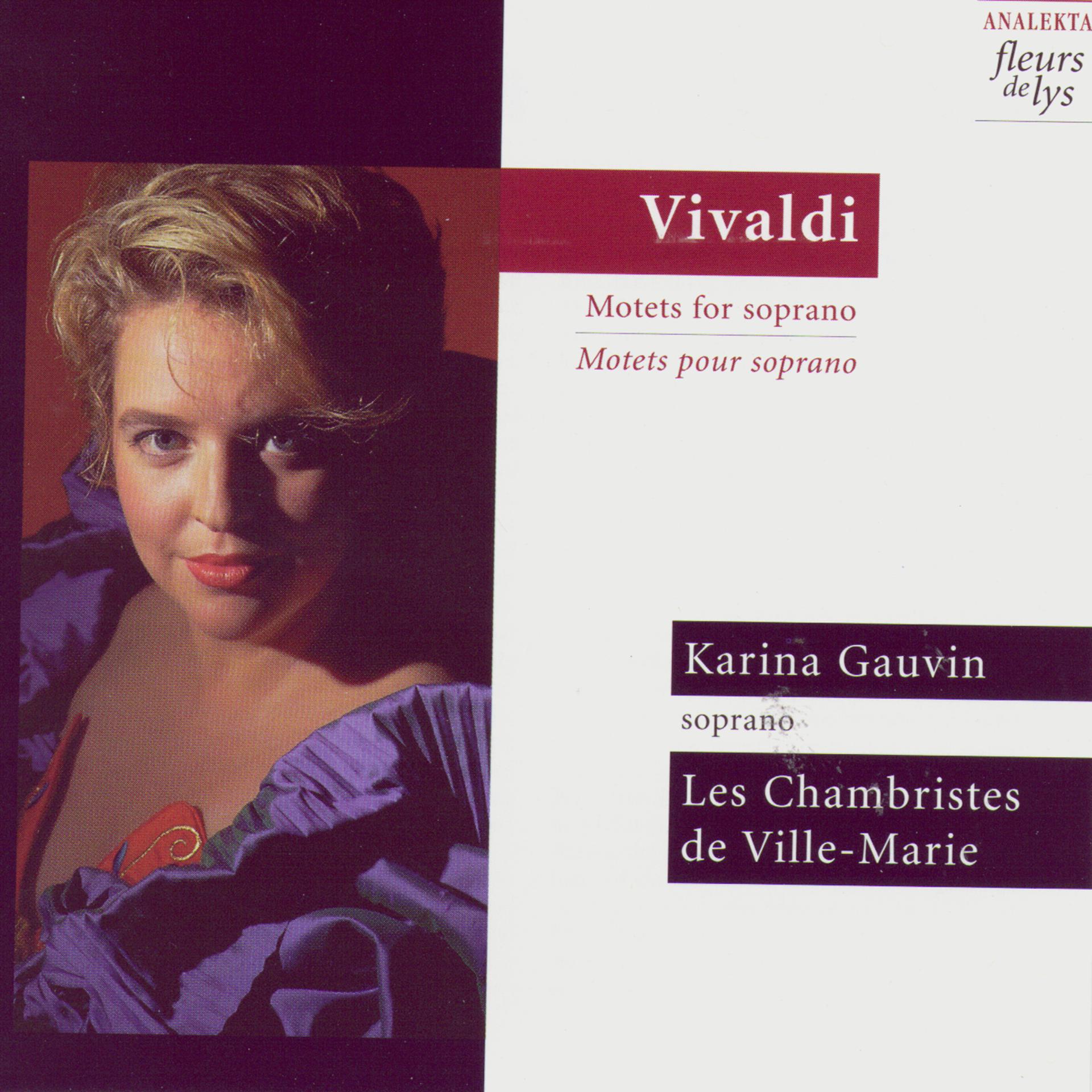Постер альбома Vivaldi: Motets for soprano