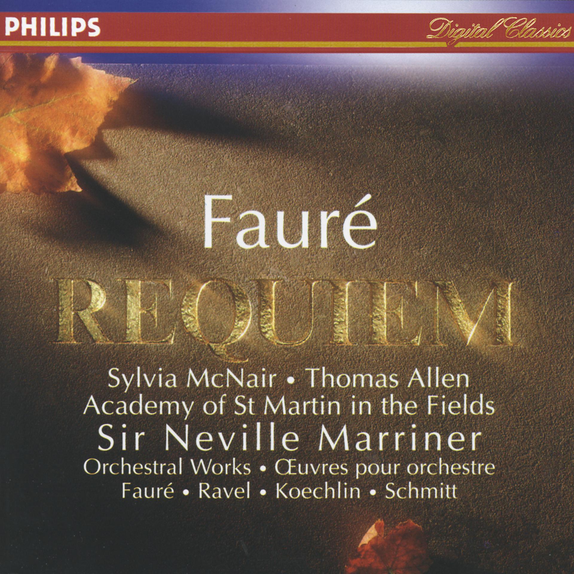 Постер альбома Fauré: Requiem / Koechlin: Choral sur le nom de Fauré