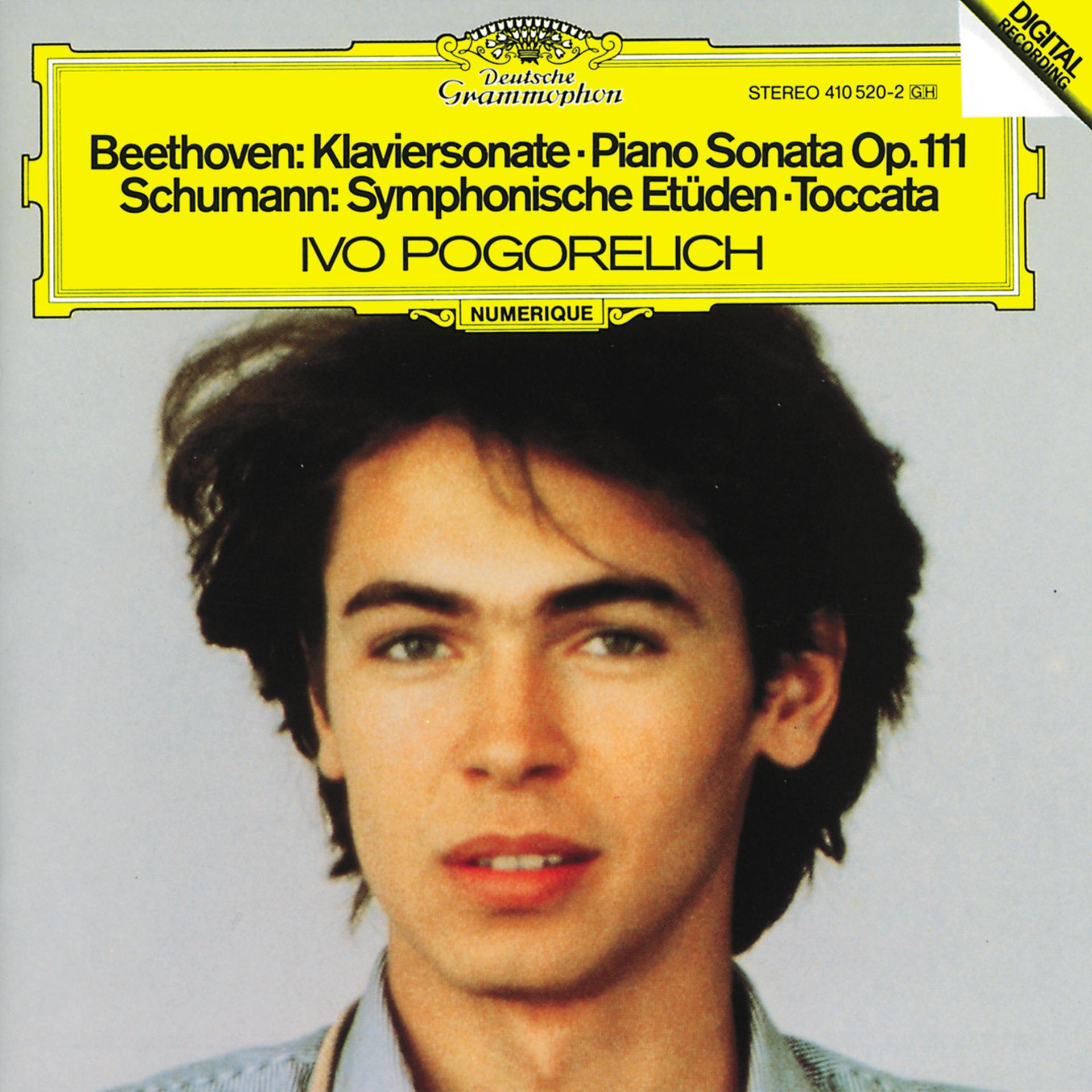 Постер альбома Beethoven: Piano Sonata Op.111 / Schumann: Symphonic Etudes; Toccata