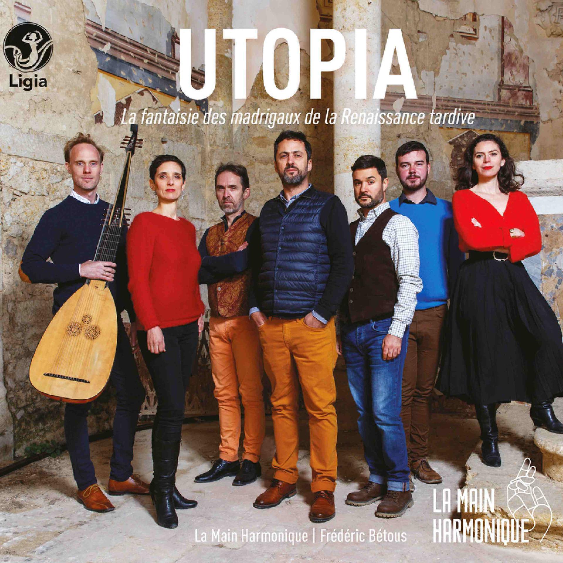 Постер альбома Utopia (La fantaisie des madrigaux de la Renaissance tardive)