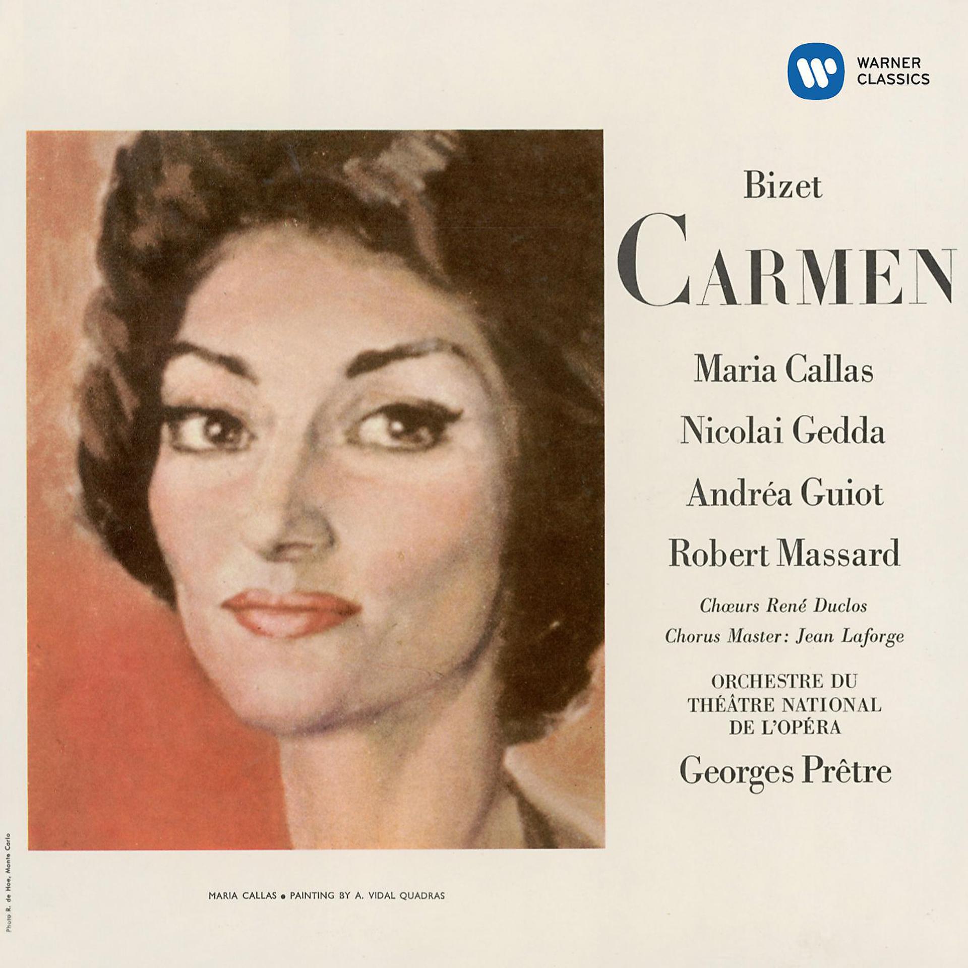 Постер альбома Bizet: Carmen (1964 - Prêtre) - Callas Remastered