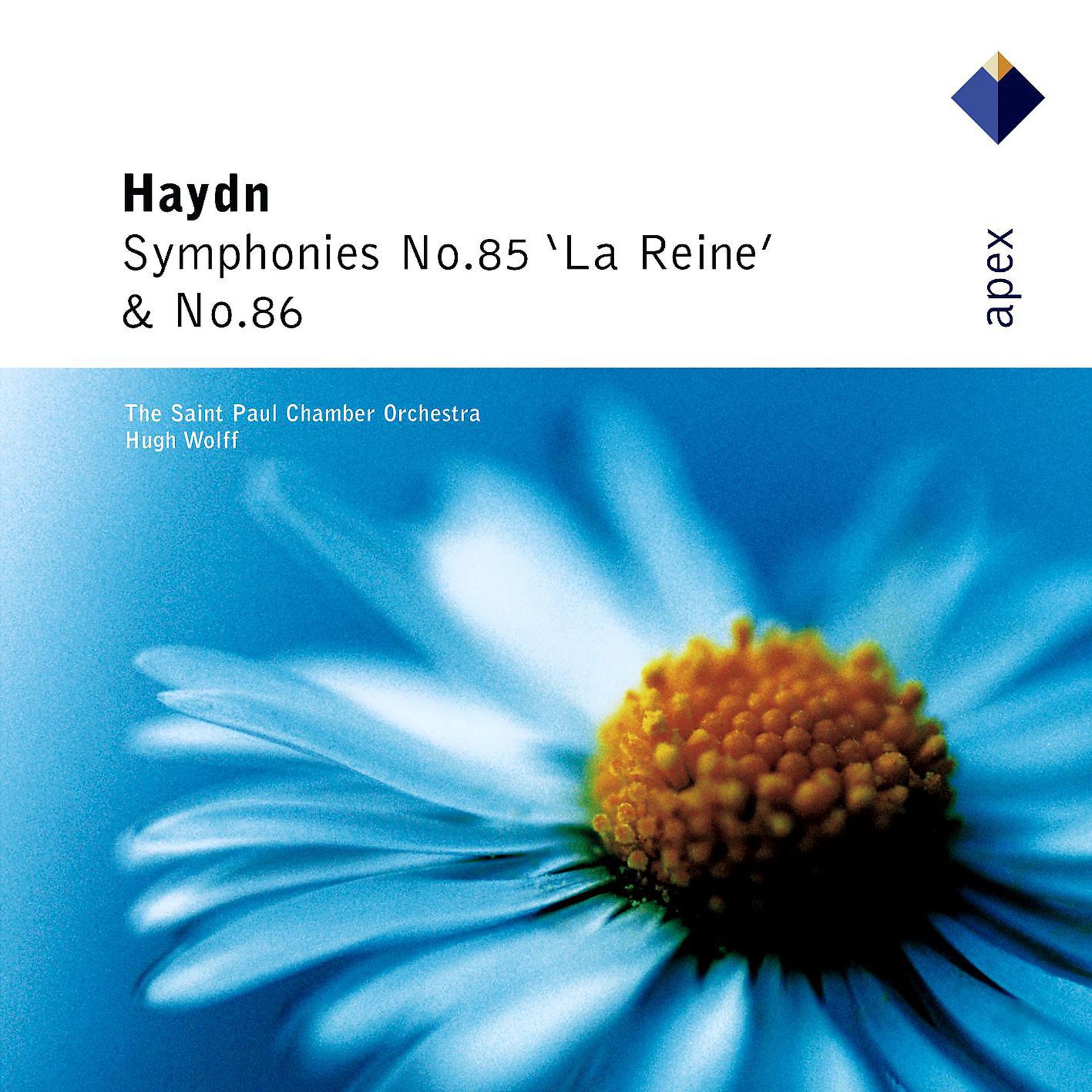 Постер альбома Haydn : Symphonies Nos 85 & 86  -  Apex