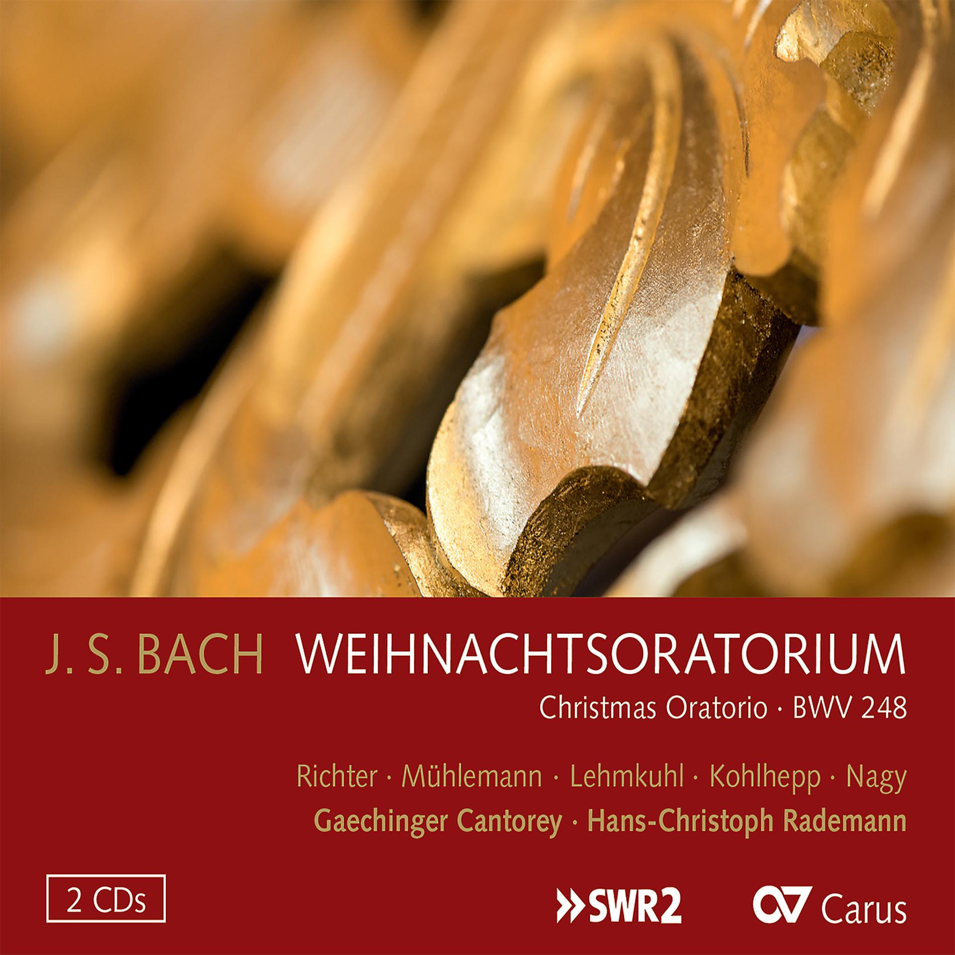 Постер альбома Bach, J.S.: Christmas Oratorio, BWV 248