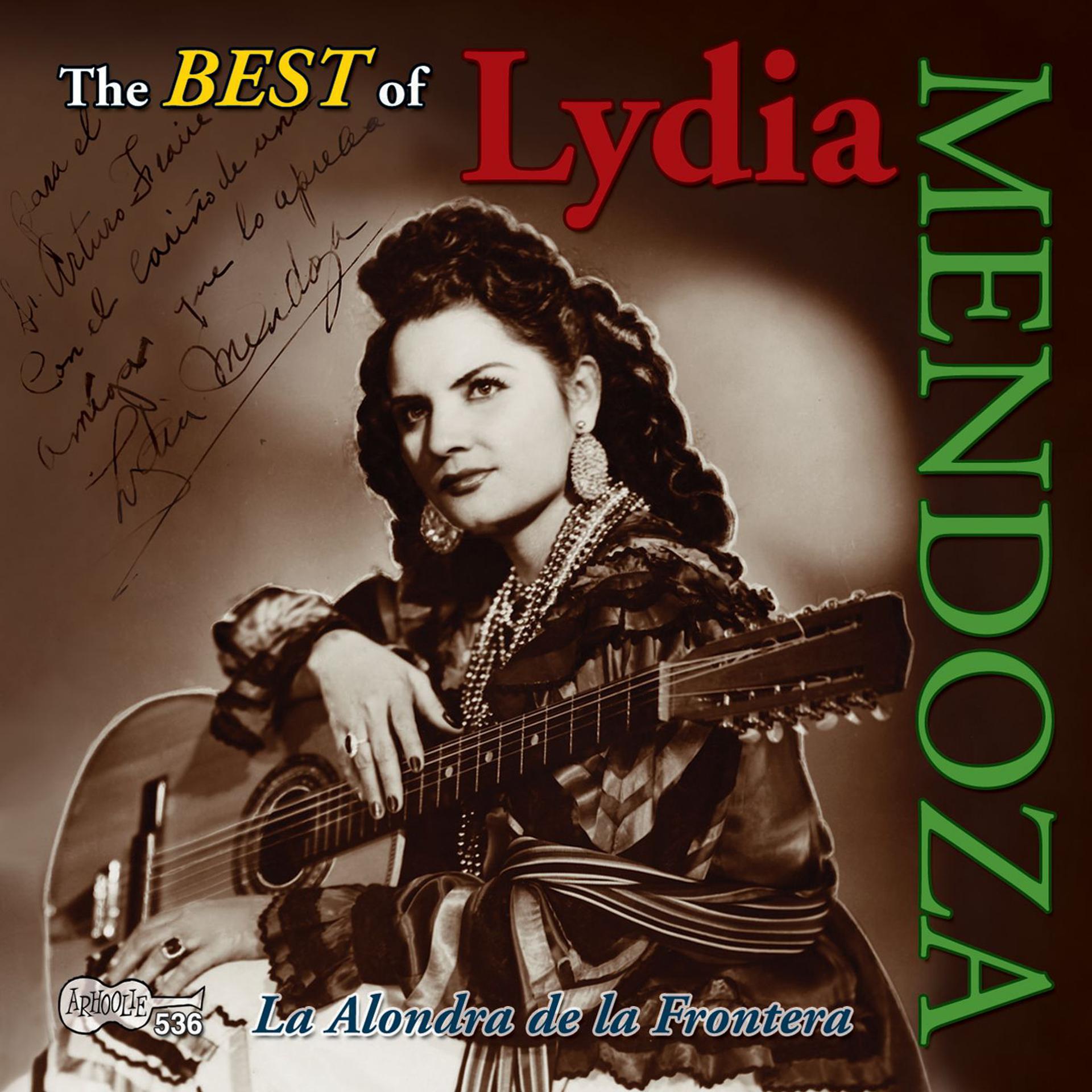 Постер альбома The Best of Lydia Mendoza