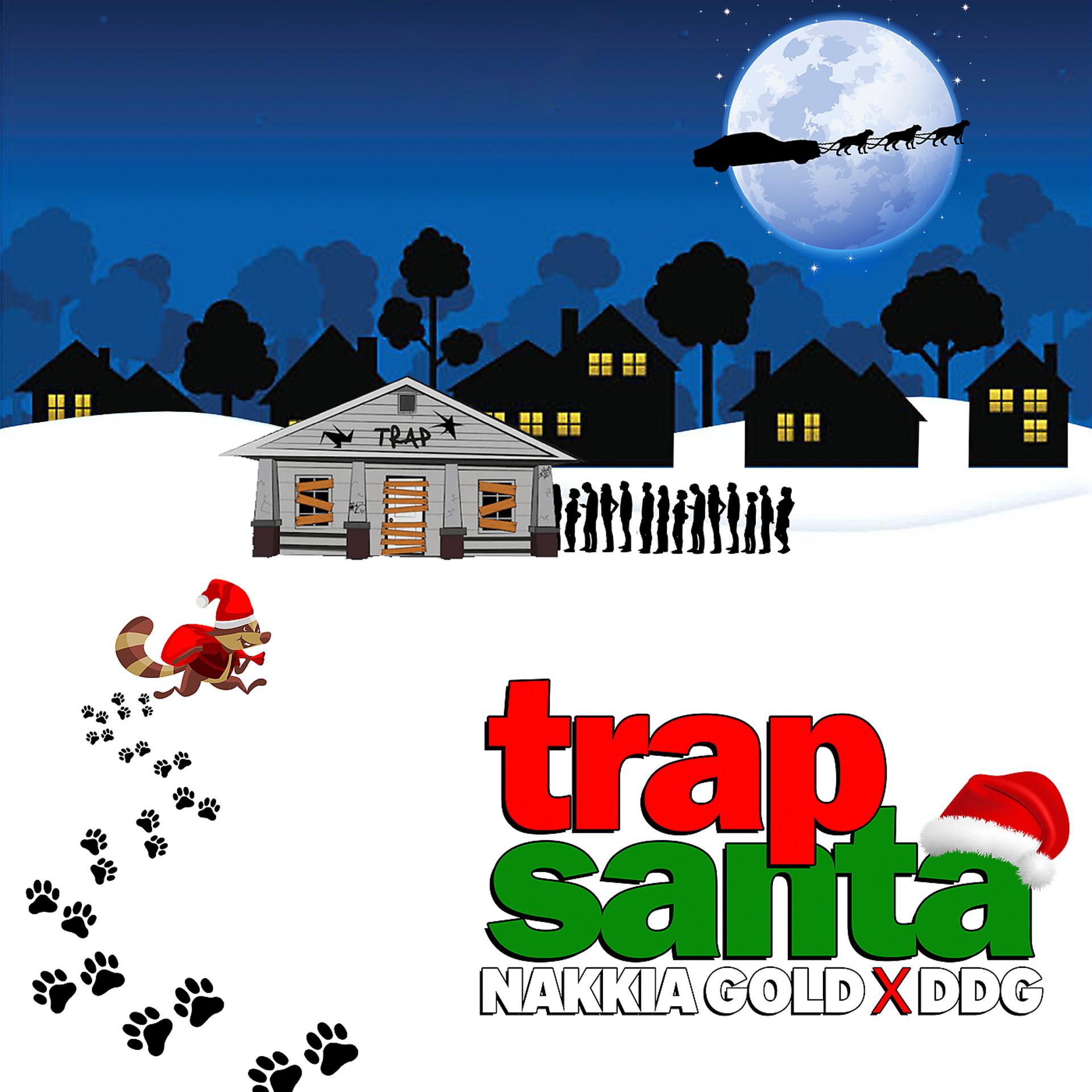 Постер к треку Nakkia Gold, DDG - Trap Santa