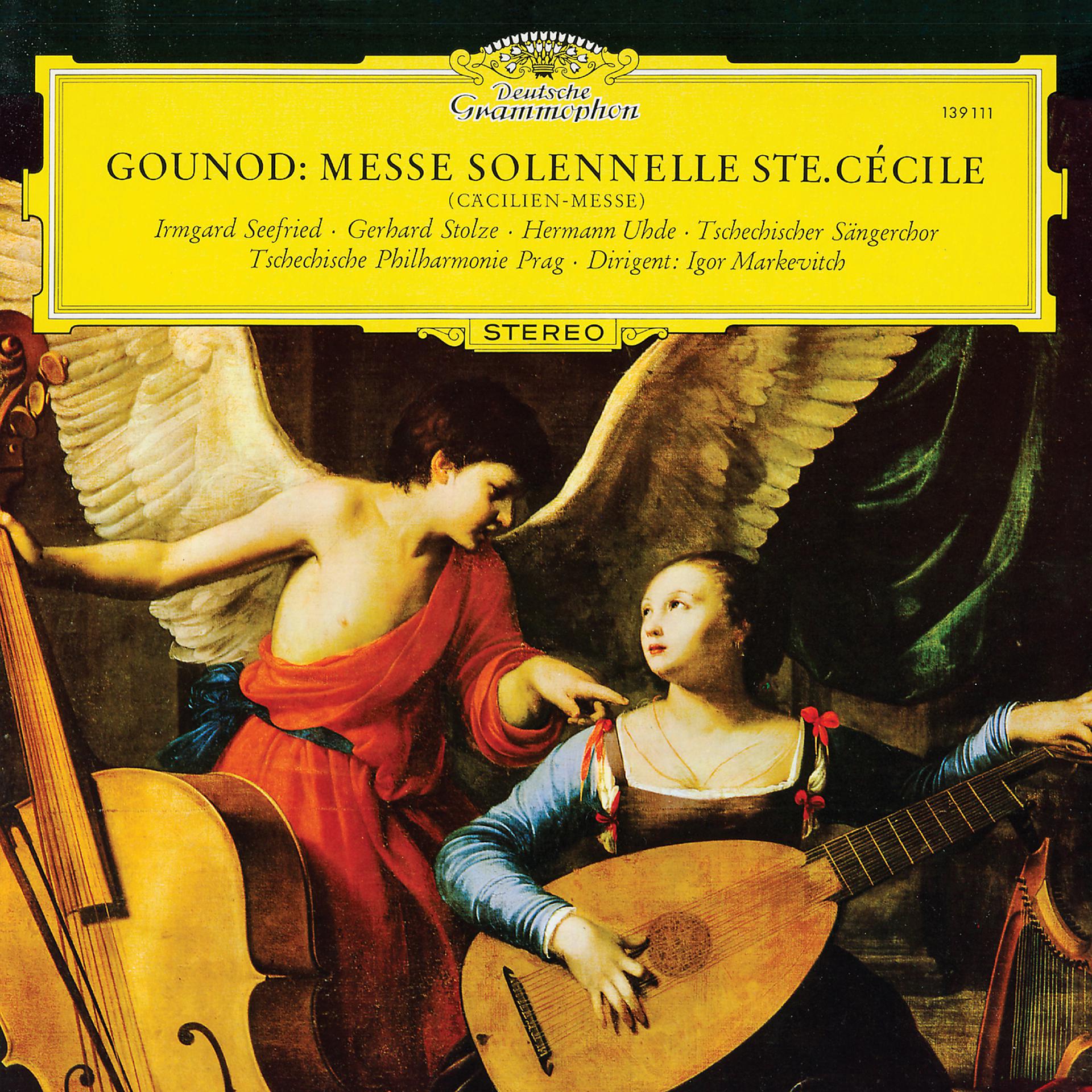 Постер альбома Gounod: Messe solennelle de Sainte Cécile; An Interview with Igor Markevitch