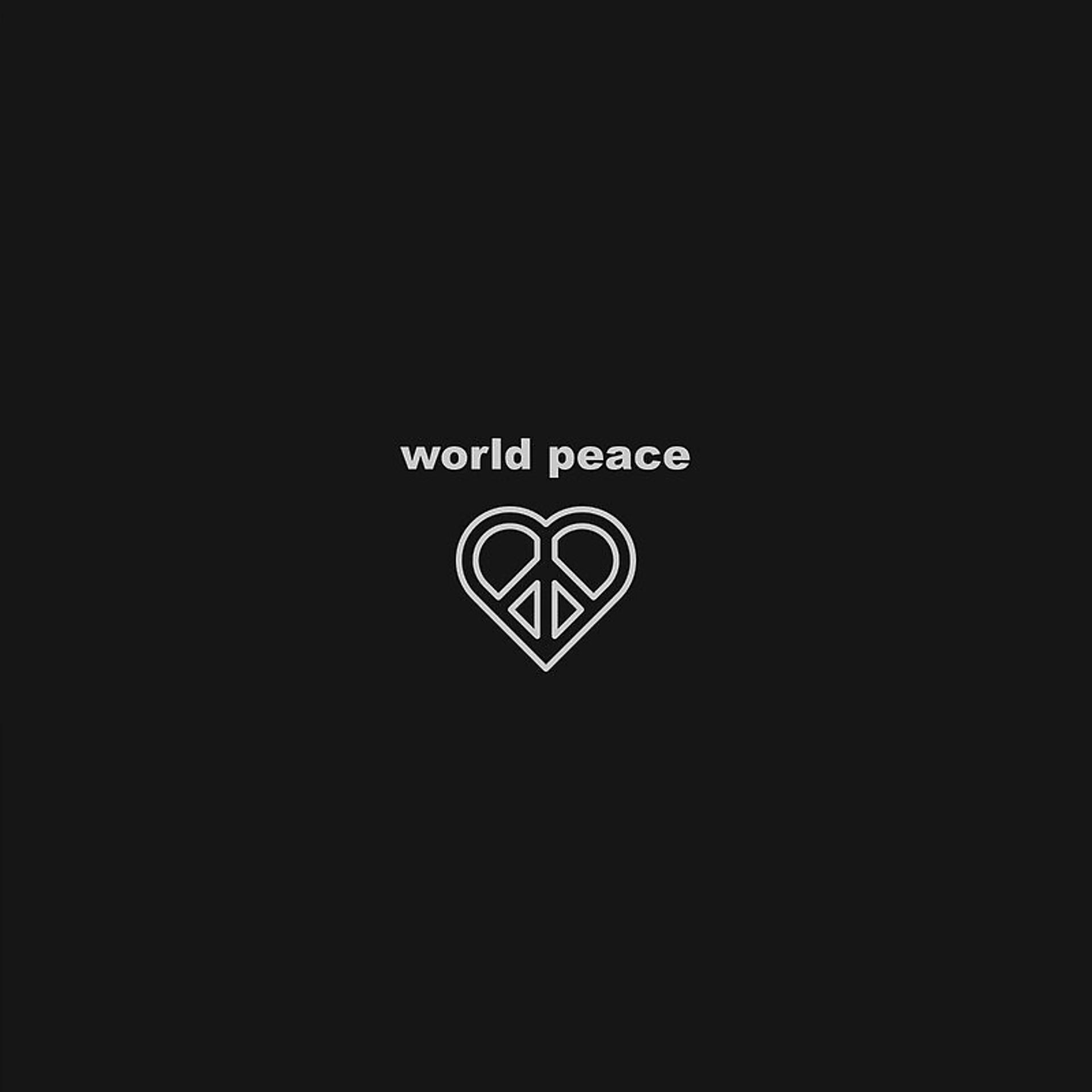 Постер альбома world peace