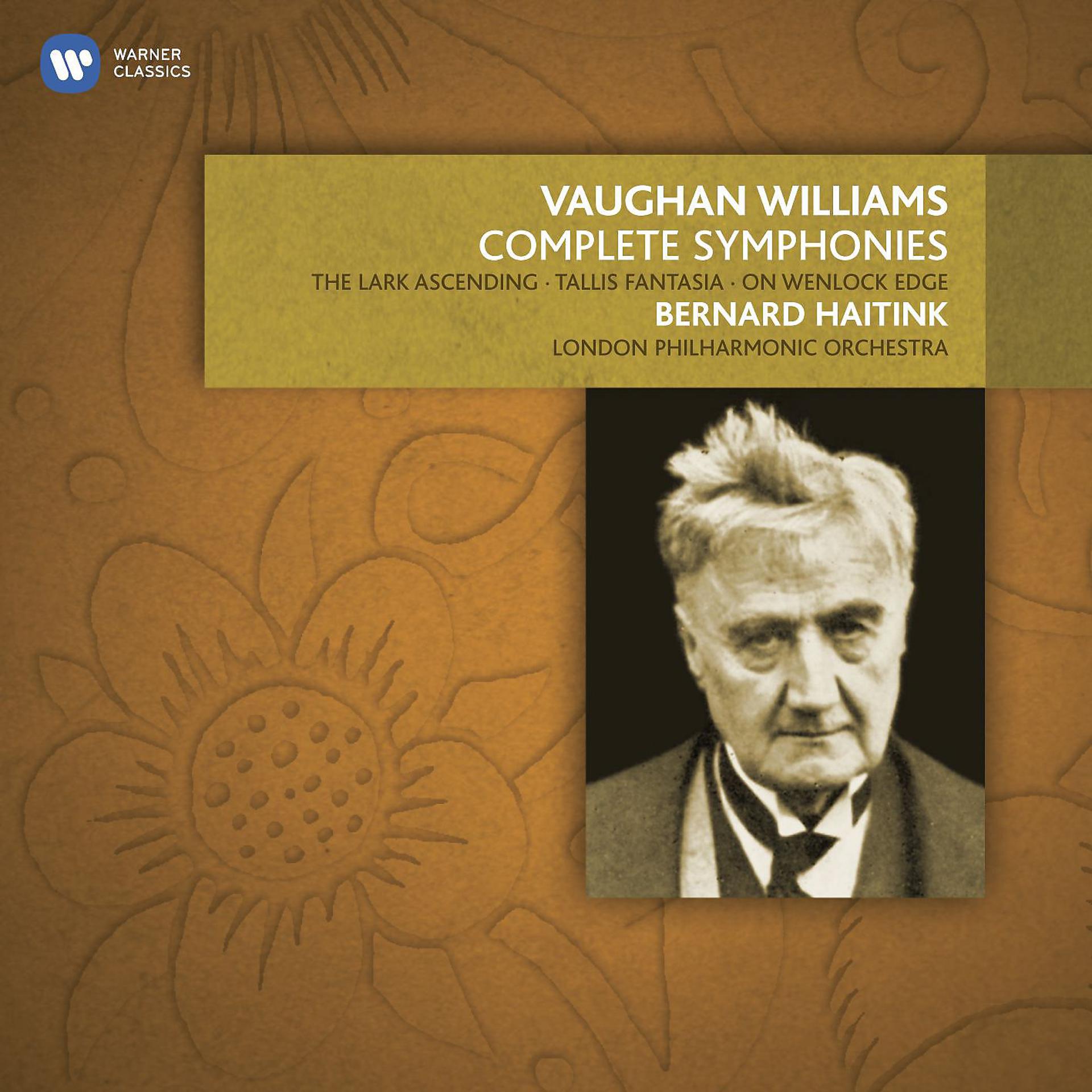 Постер альбома Vaughan Williams: The Complete Symphonies, The Lark Ascending, Tallis Fantasia & On Wenlock Edge