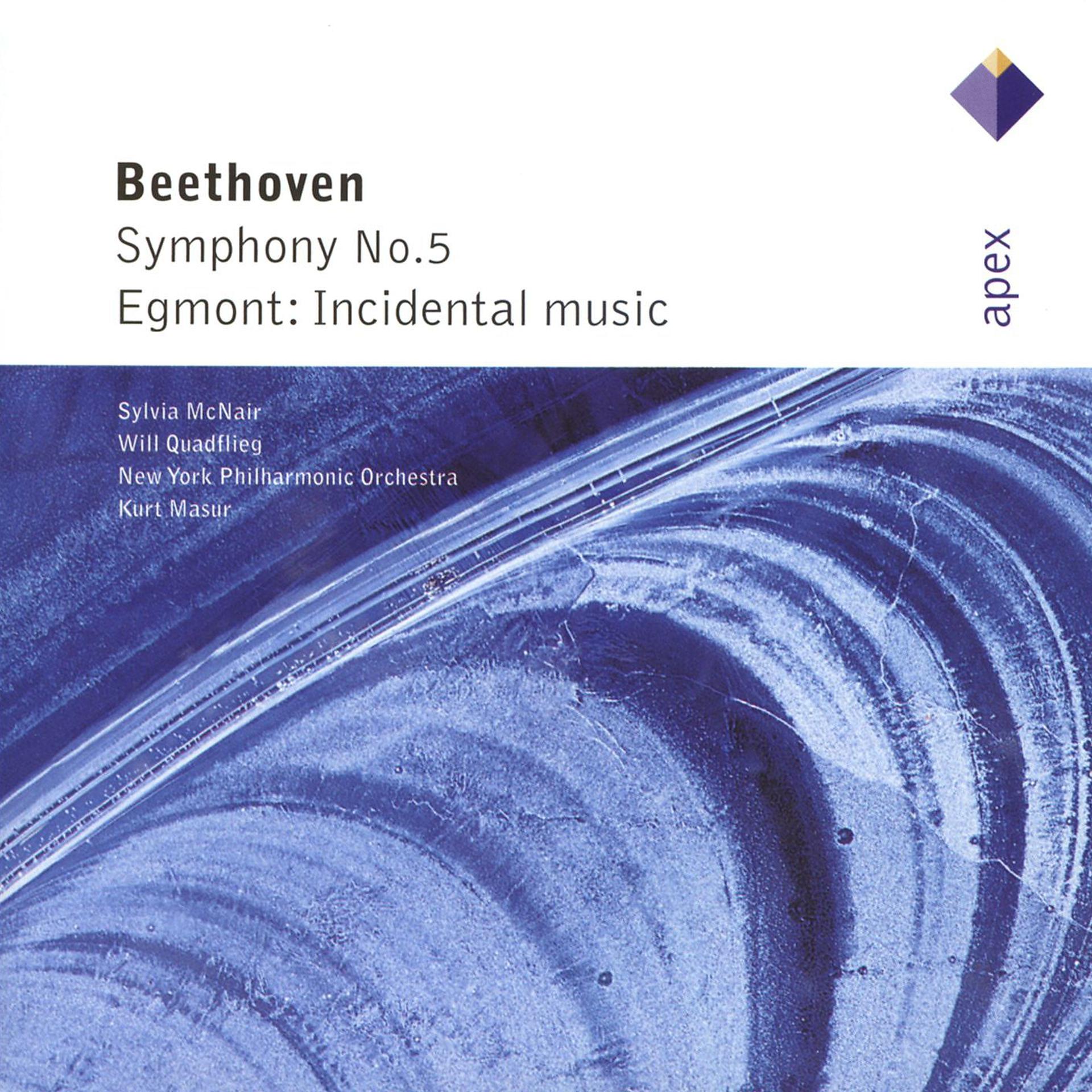 Постер альбома Beethoven : Symphony No.5 & Egmont  -  Apex
