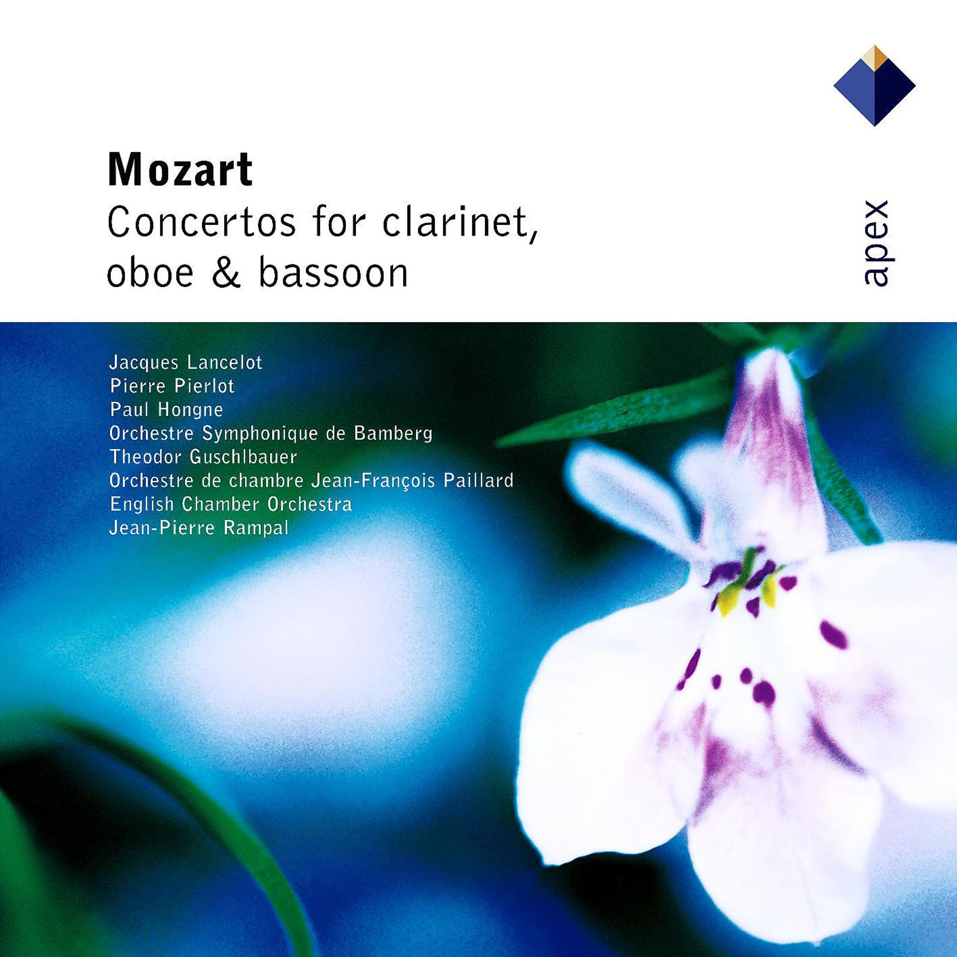Постер альбома Mozart: Concertos for Clarinet, Oboe and Bassoon