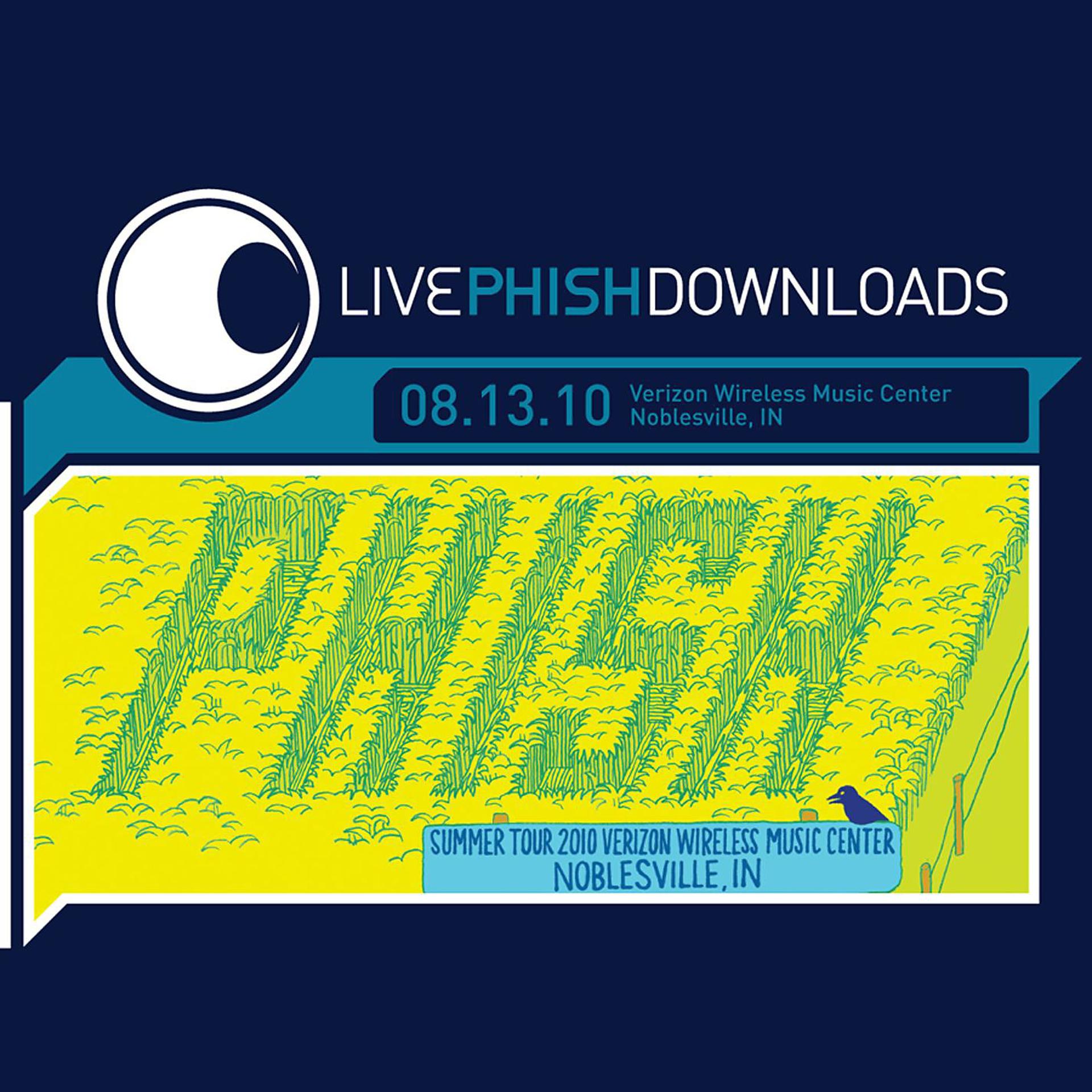 Постер альбома Live Phish: 8/13/10 Verizon Wireless Music Center, Noblesville, IN