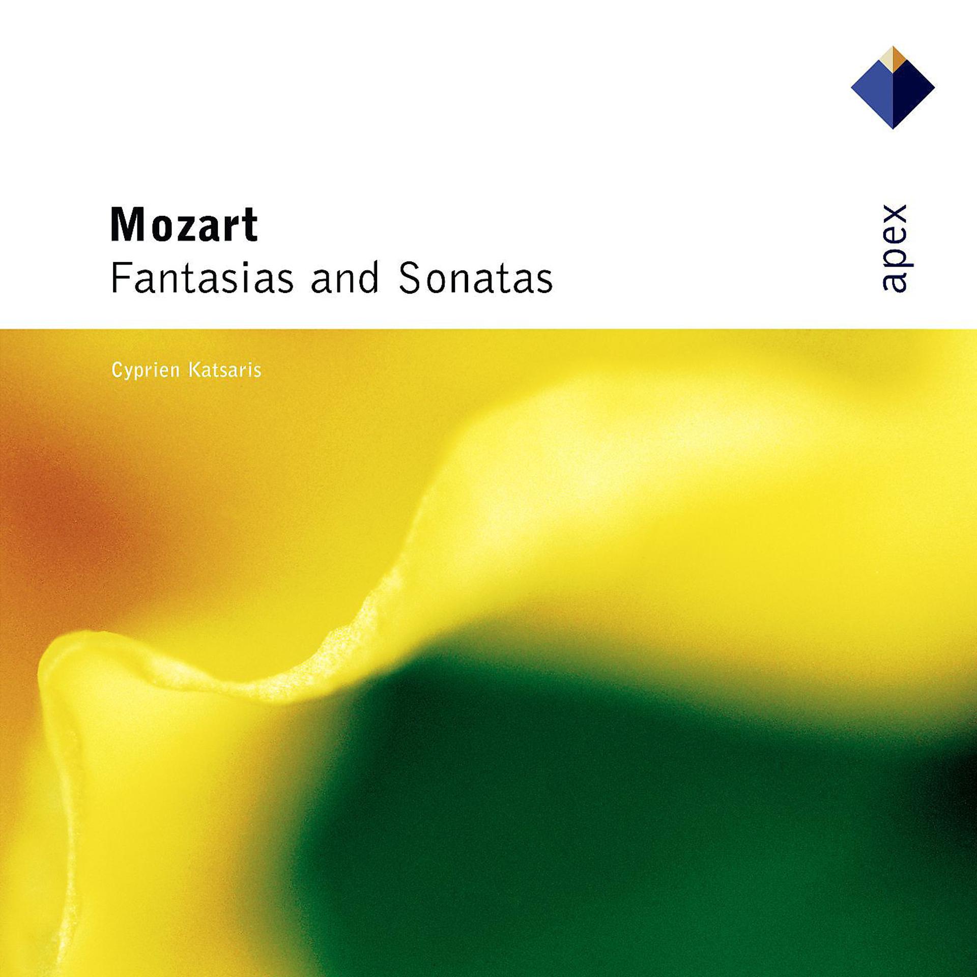 Постер альбома Mozart : Fantasias & Piano Sonatas Nos 7 & 14  -  Apex