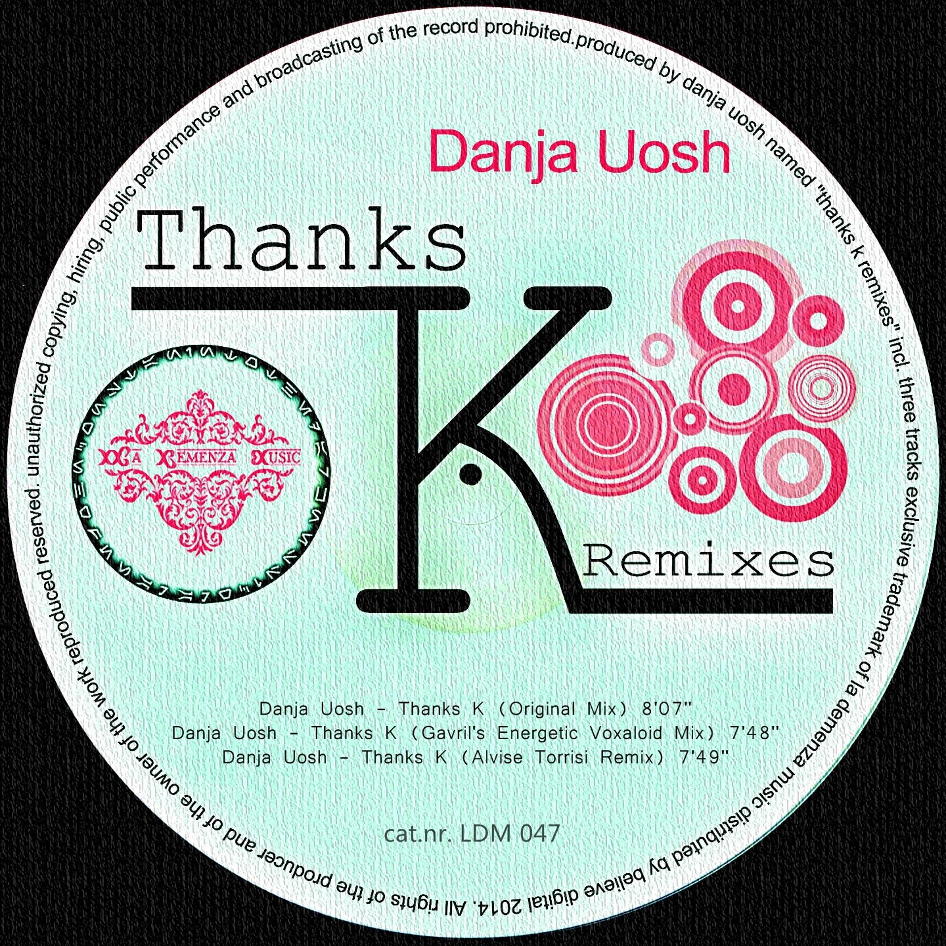 Постер альбома Thanks K Remixes