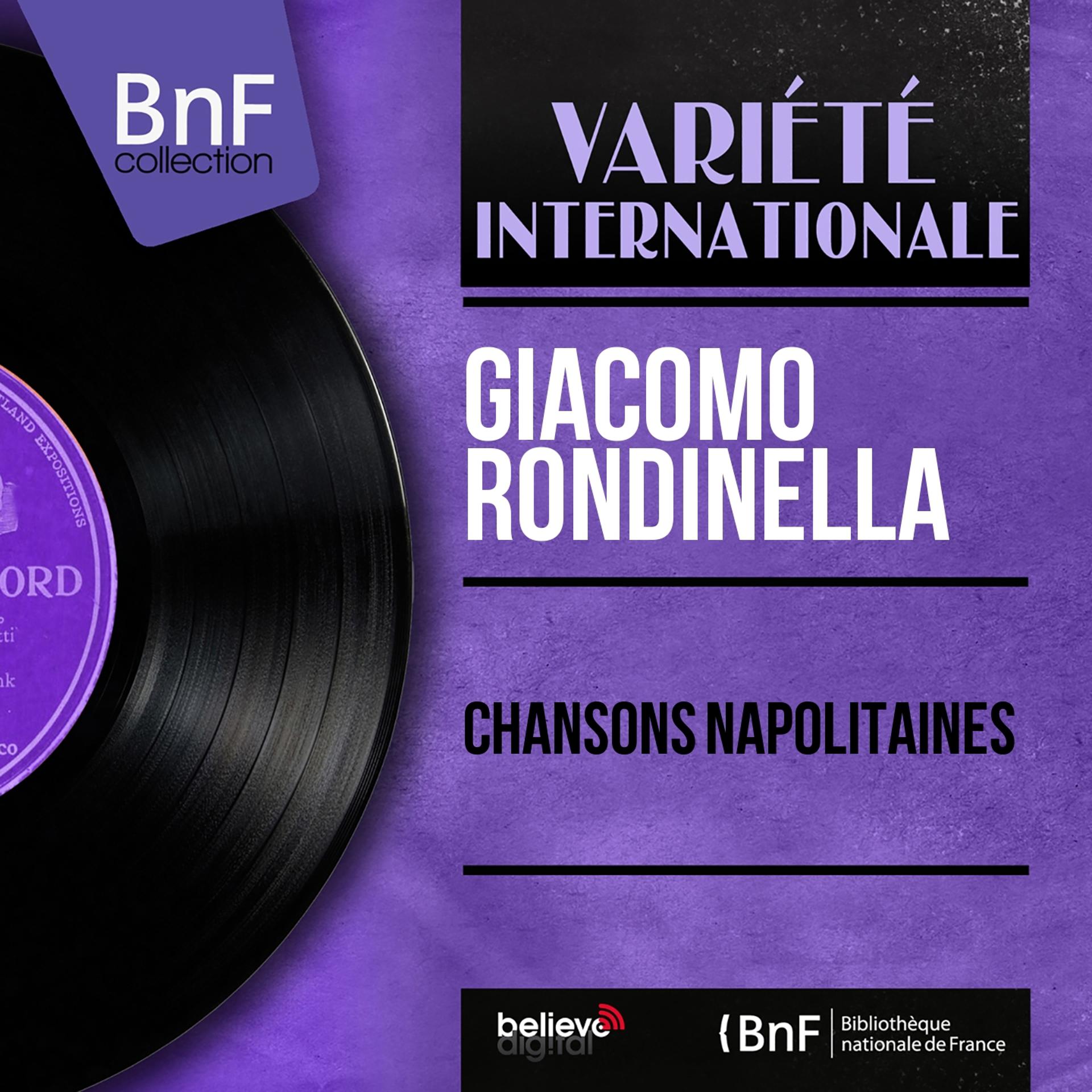 Постер альбома Chansons napolitaines (Mono Version)