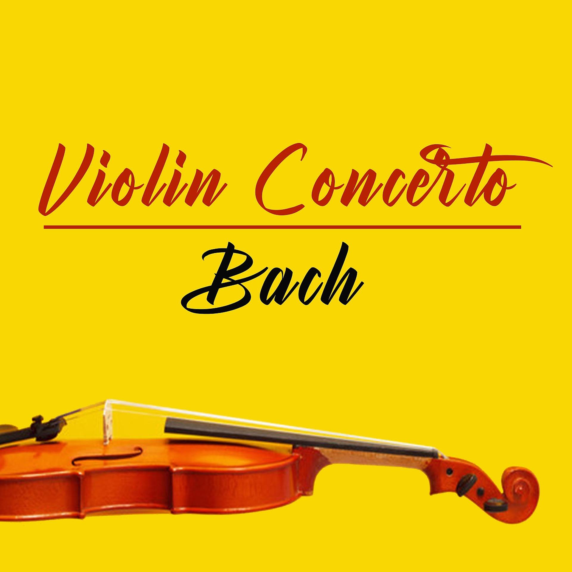 Постер альбома Violín Concerto, Bach