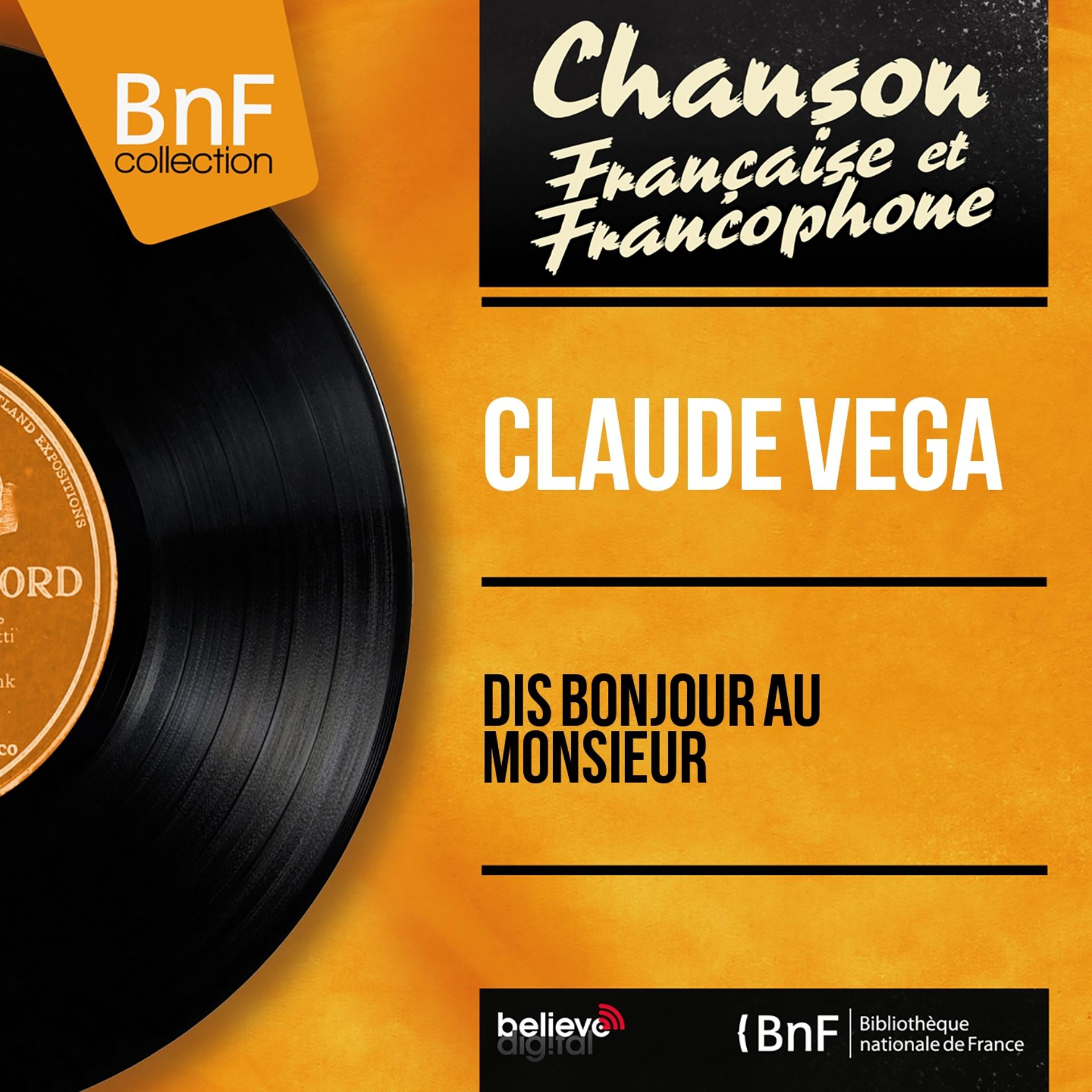 Постер альбома Dis bonjour au monsieur (Mono Version)
