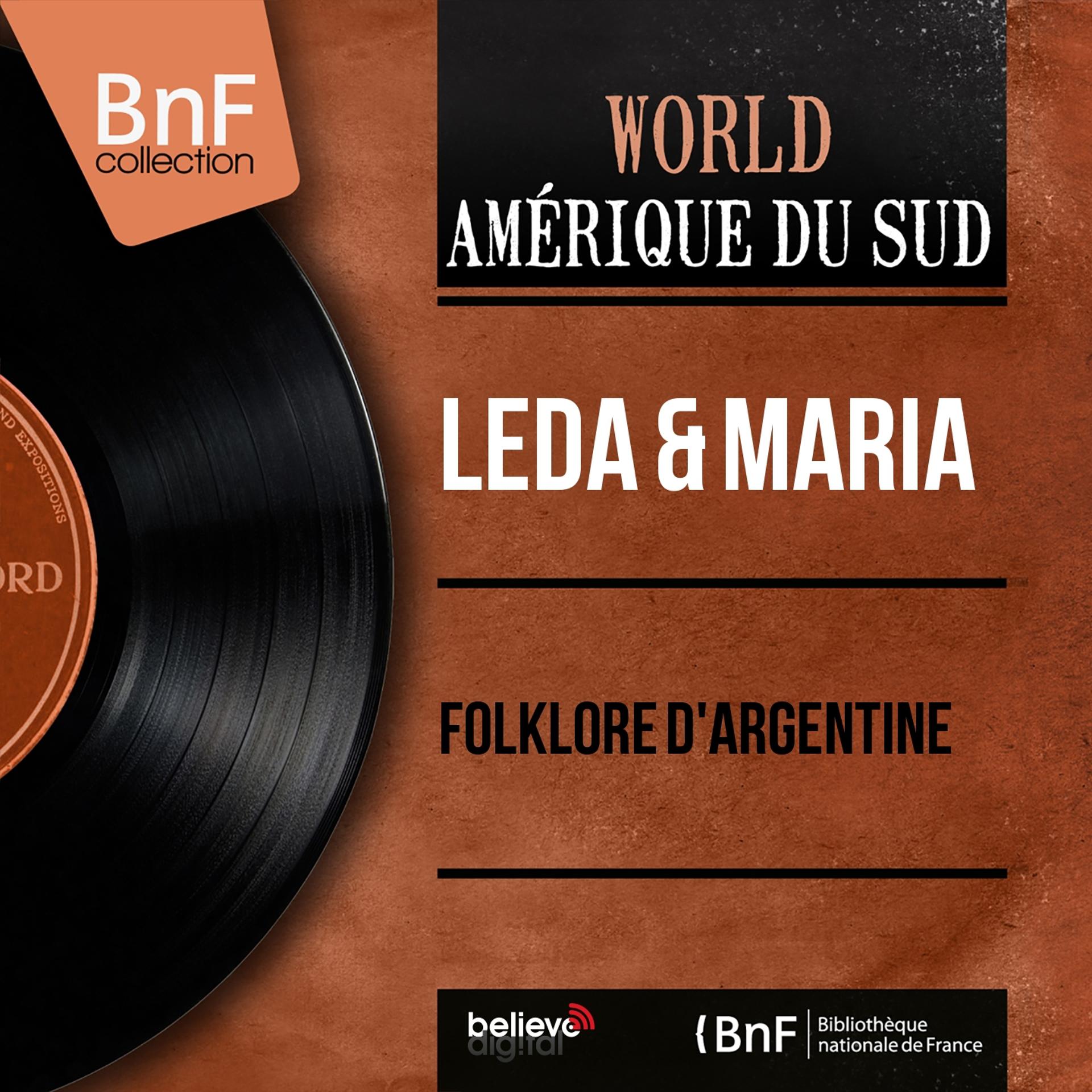 Постер альбома Folklore d'Argentine (Mono version)