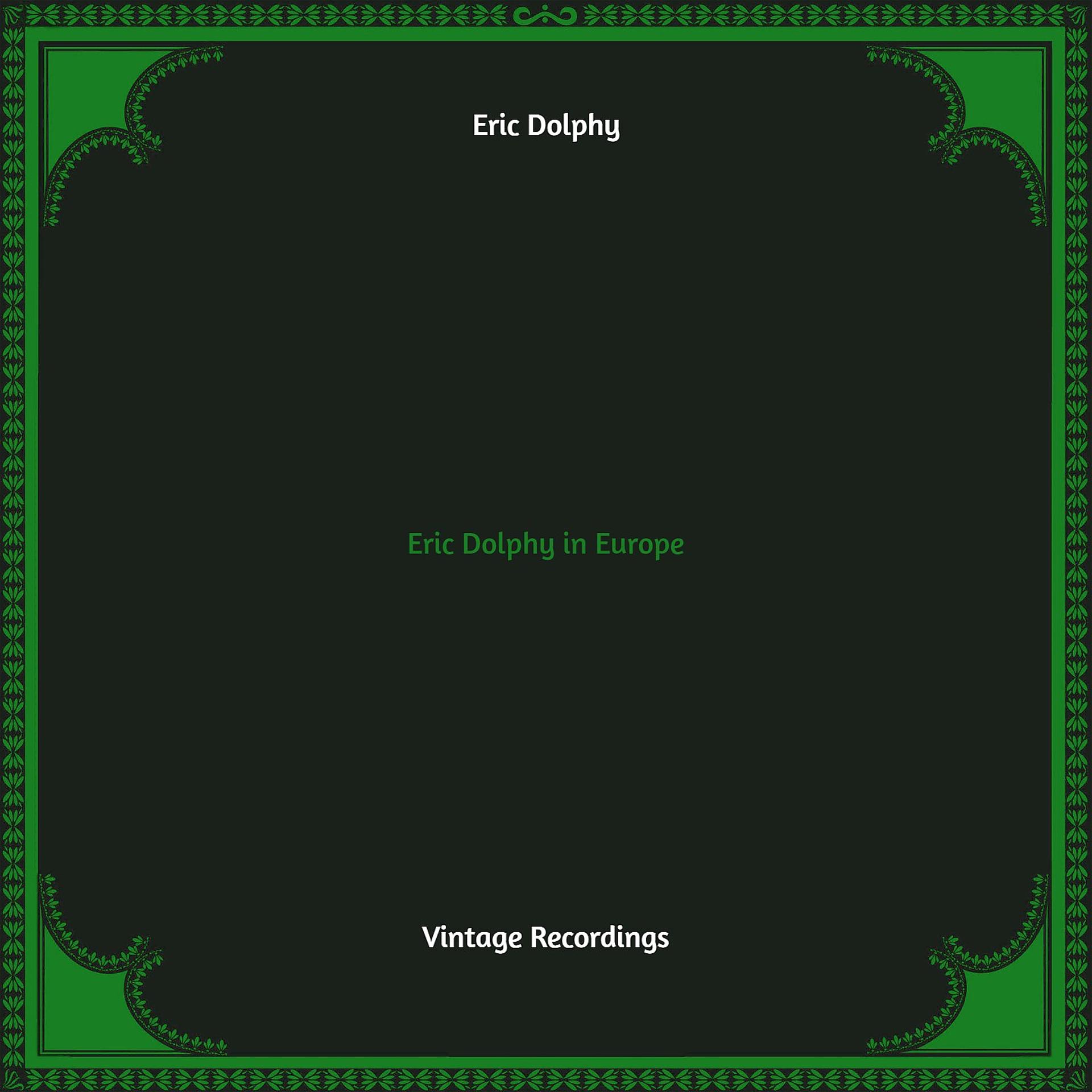 Постер альбома Eric Dolphy in Europe