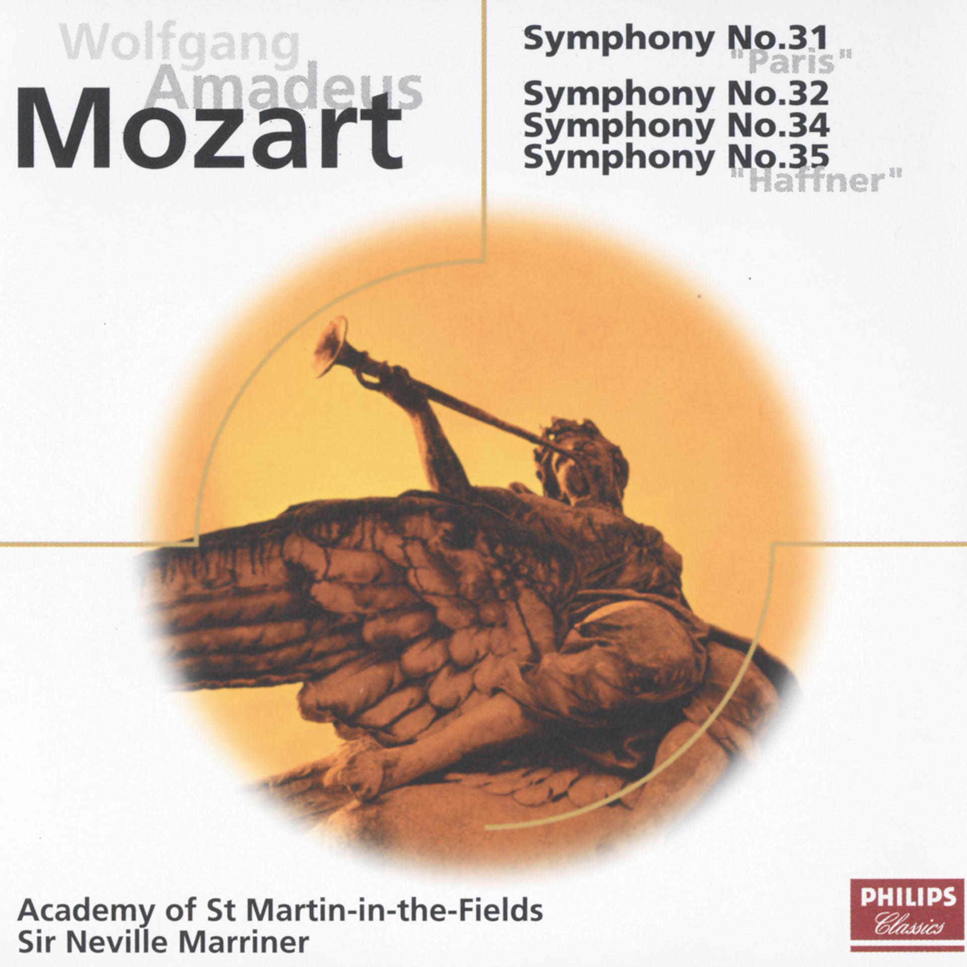 Постер альбома Mozart: Symphonies Nos.31,32,34 & 35