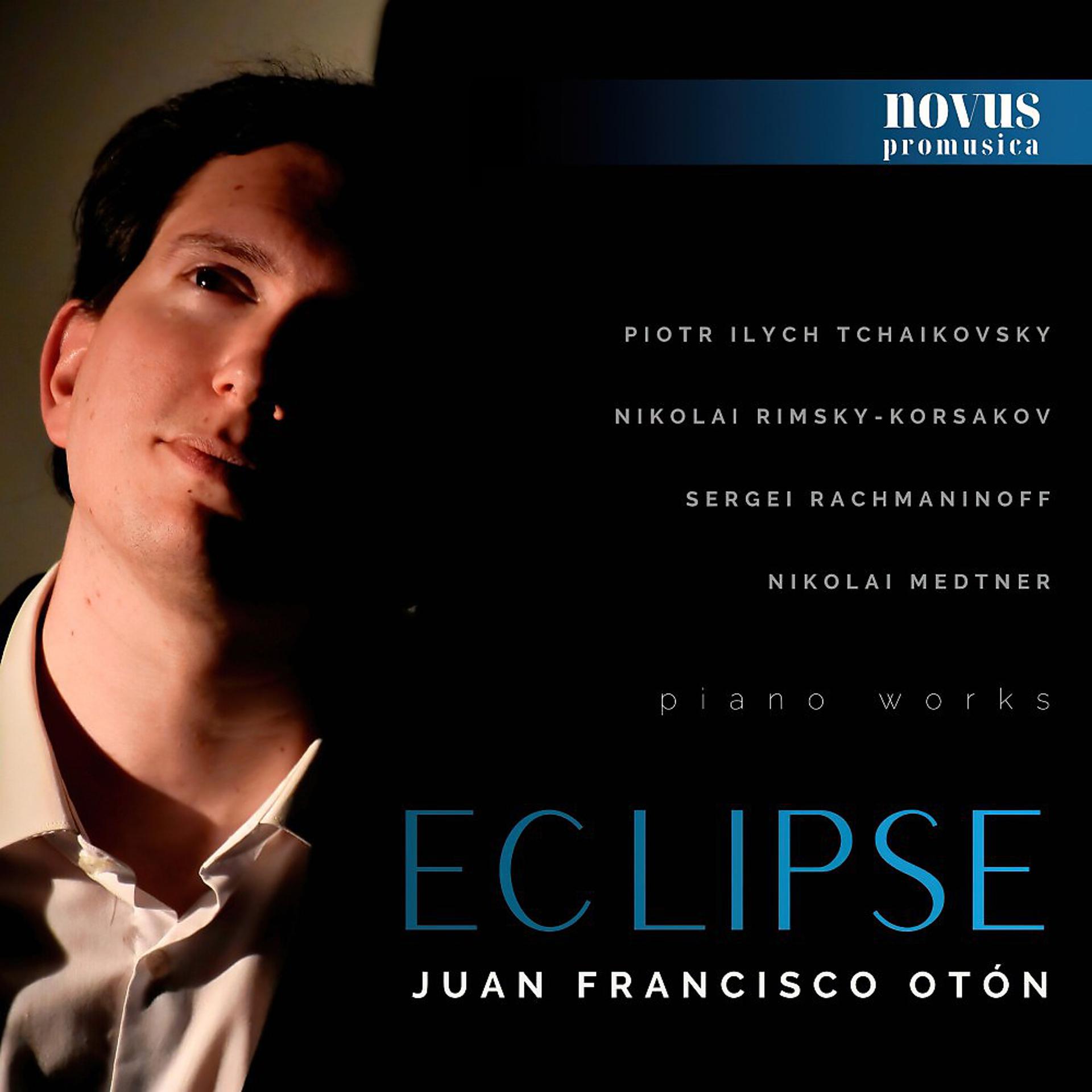 Постер альбома Eclipse: Piano works by Tchaikovsky, Rimsky-Korsakov, Rachmaninoff and Medtner