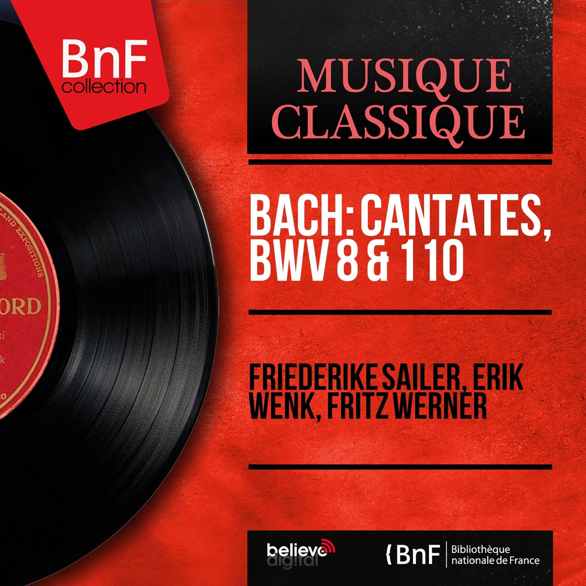 Постер альбома Bach: Cantates, BWV 8 & 110 (Stereo Version)