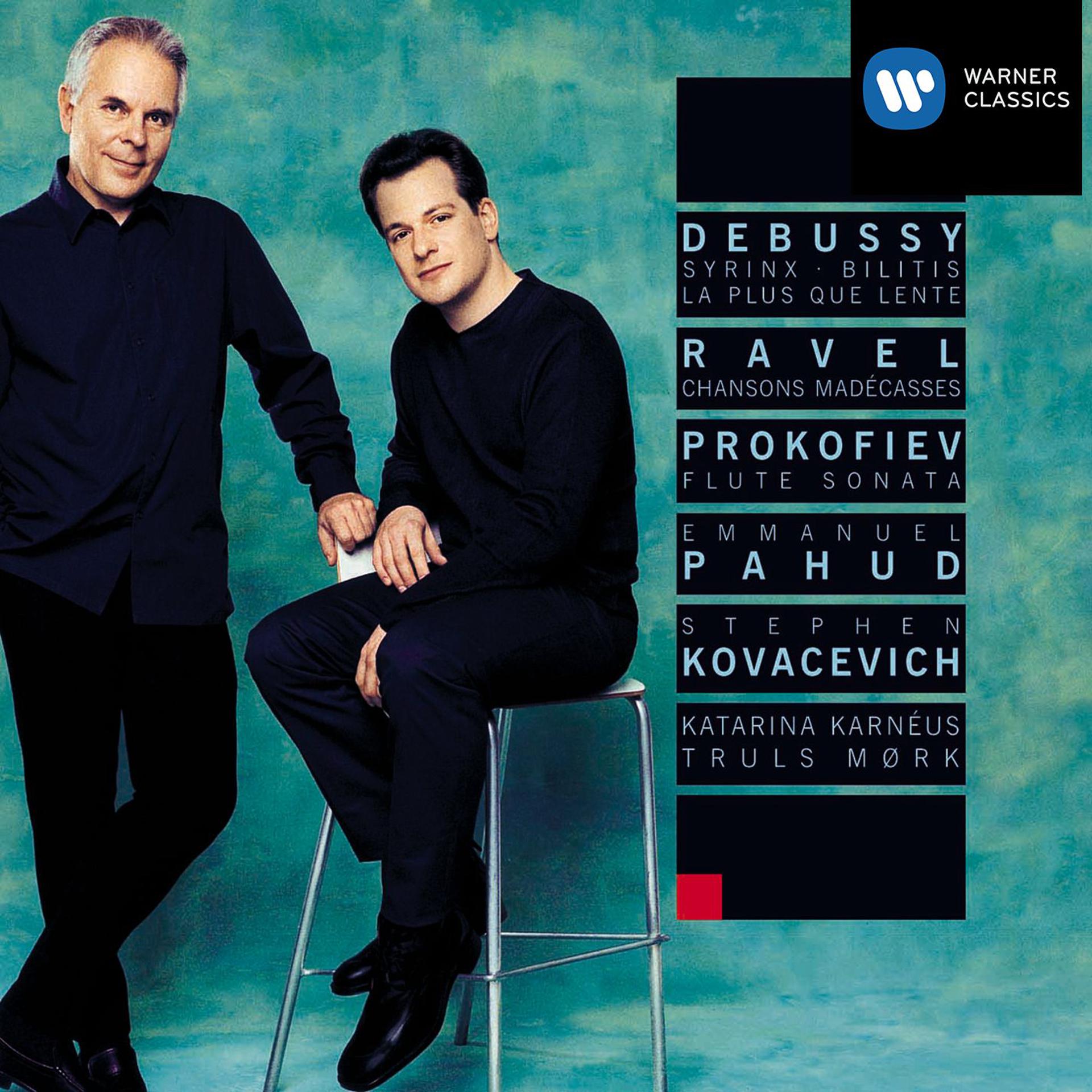 Постер альбома Pahud plays Debussy, Ravel & Prokofiev