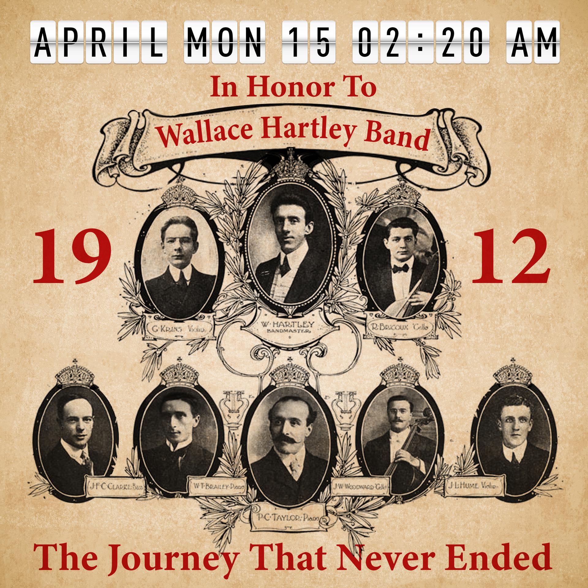 Постер альбома In Honor to Wallace Hartley Band: The Journey That Never Ended