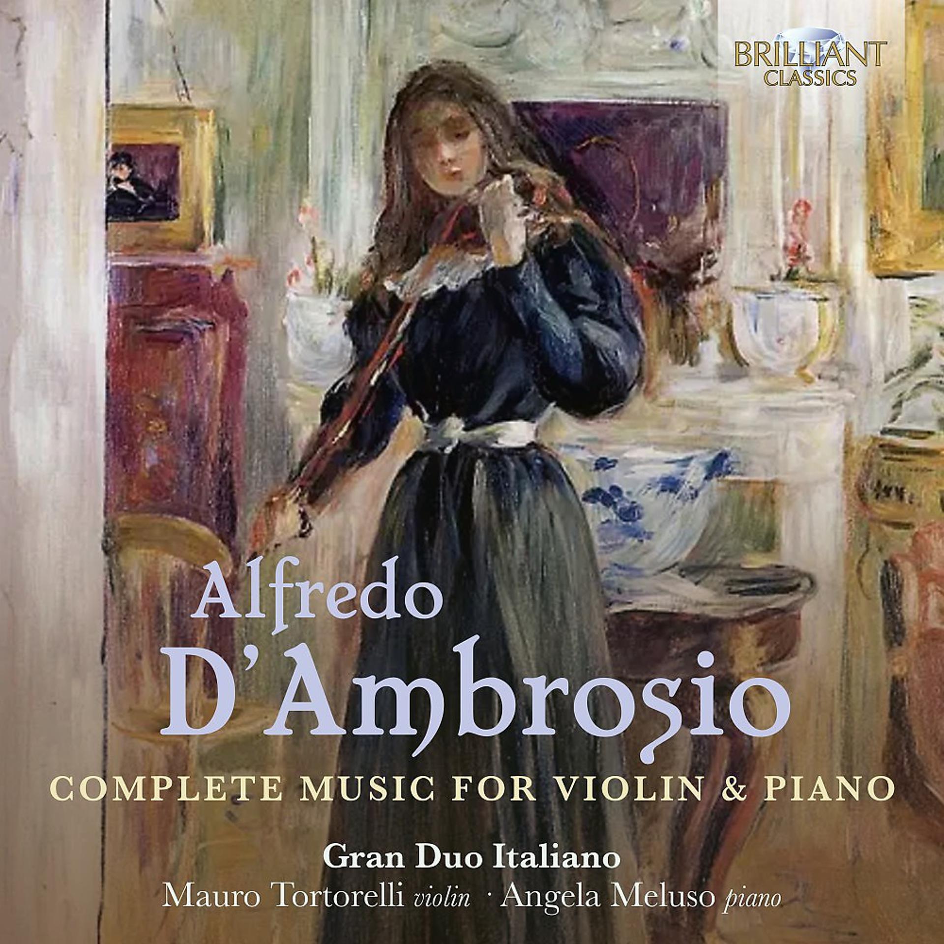 Постер альбома D'Ambrosio: Complete Music for Violin & Piano