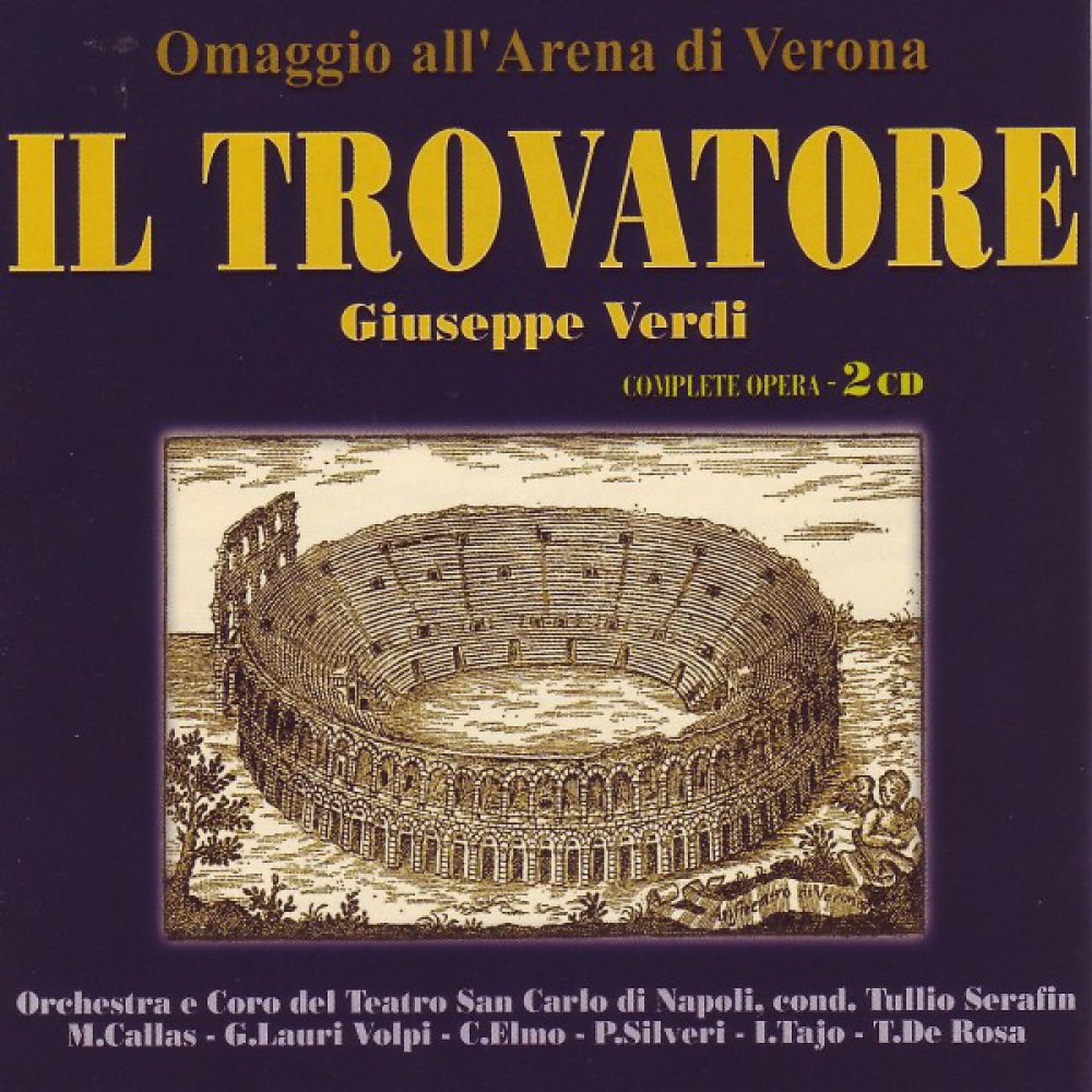 Постер альбома Giuseppe Verdi Il Trovatore - Der Trubador Cd1