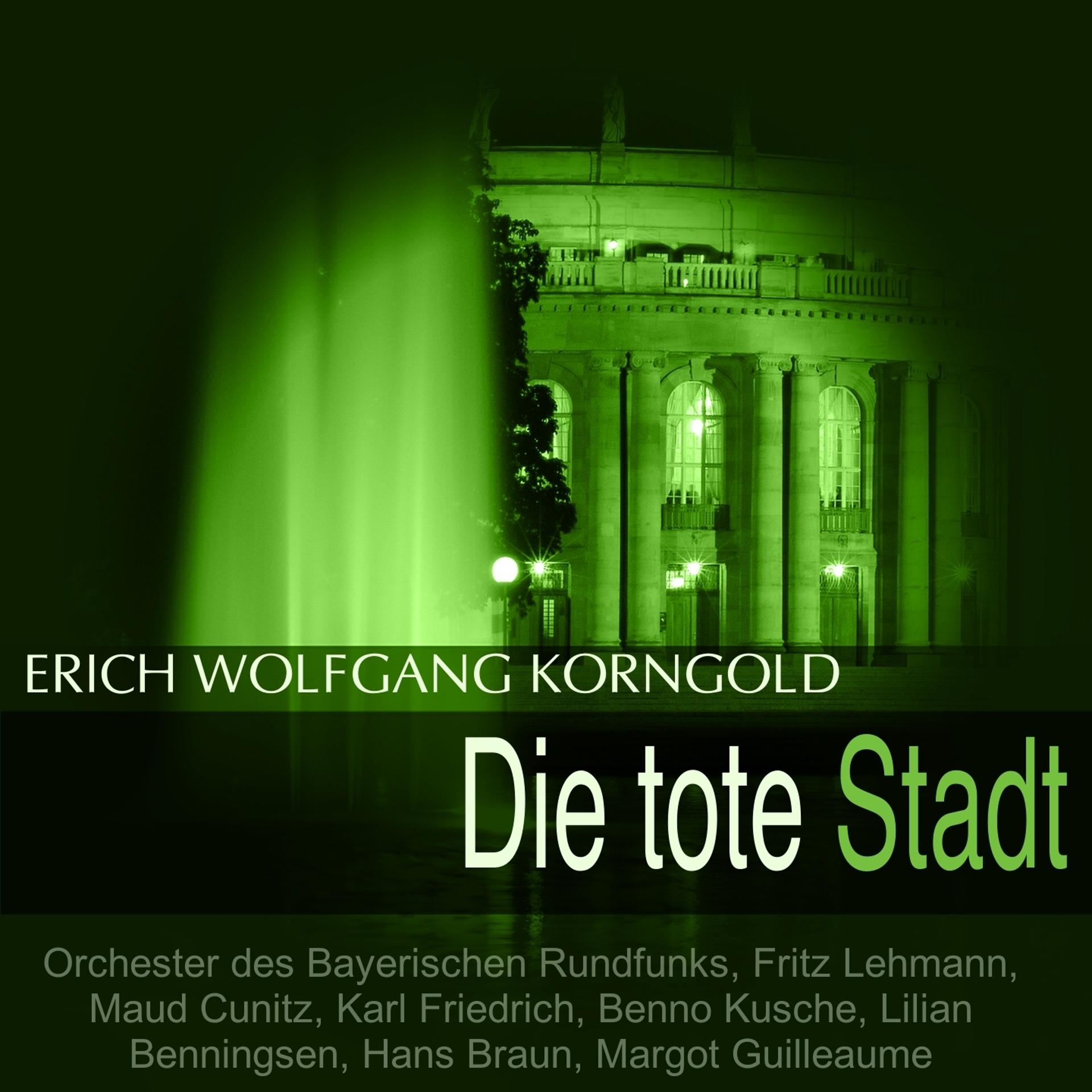 Постер альбома Korngold: die Tote Stadt