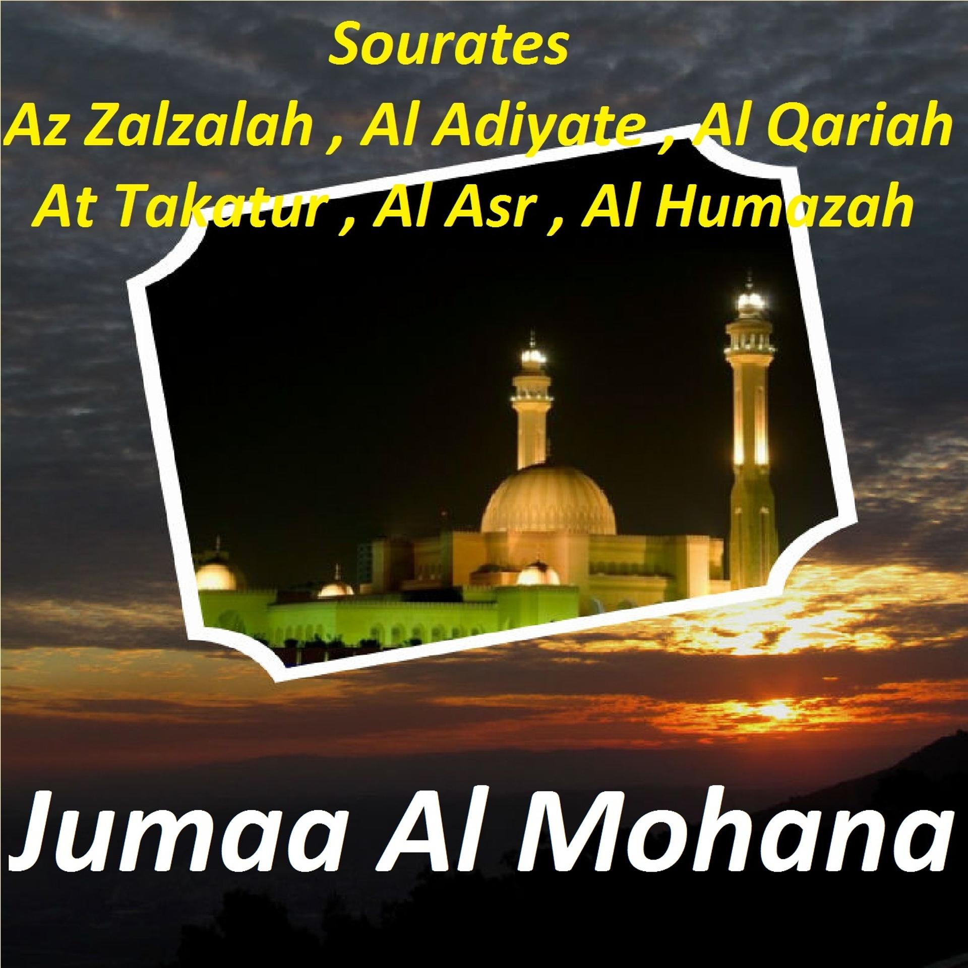 Постер альбома Sourates Az Zalzalah, Al Adiyate, Al Qariah, At Takatur, Al Asr, Al Humazah
