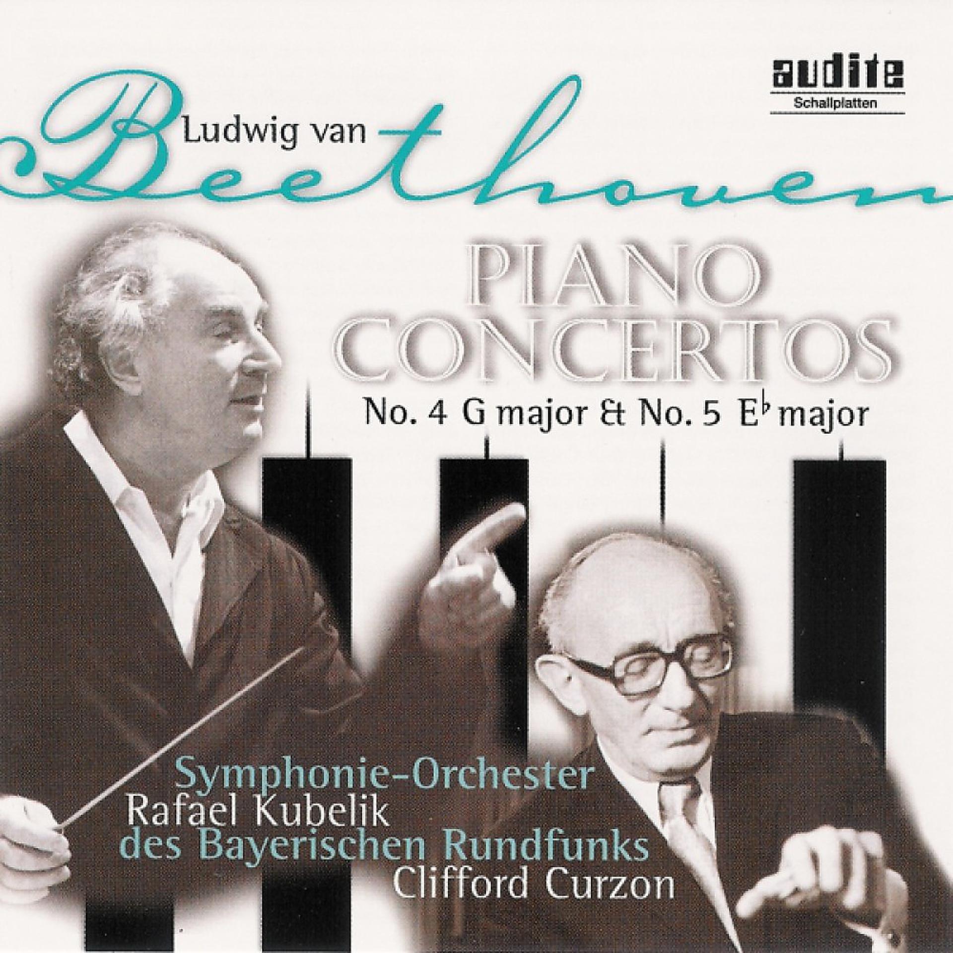 Постер альбома Ludwig Van Beethoven: Piano Concertos No. 4 & No. 5