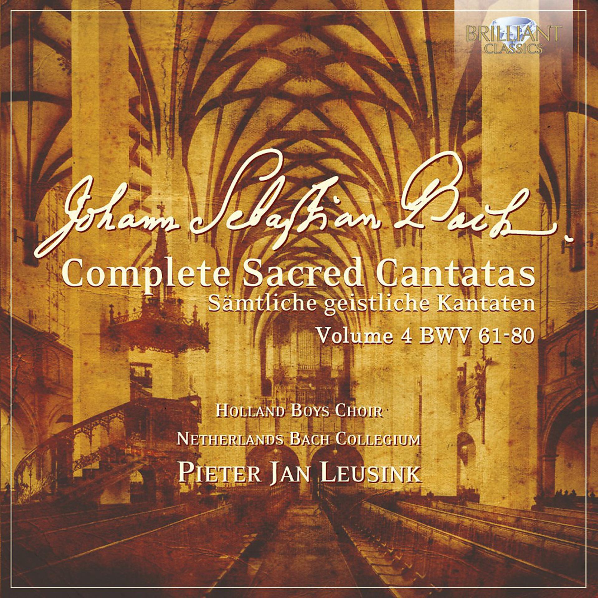 Постер альбома J.S. Bach: Complete Sacred Cantatas Vol. 04, BWV 61-80