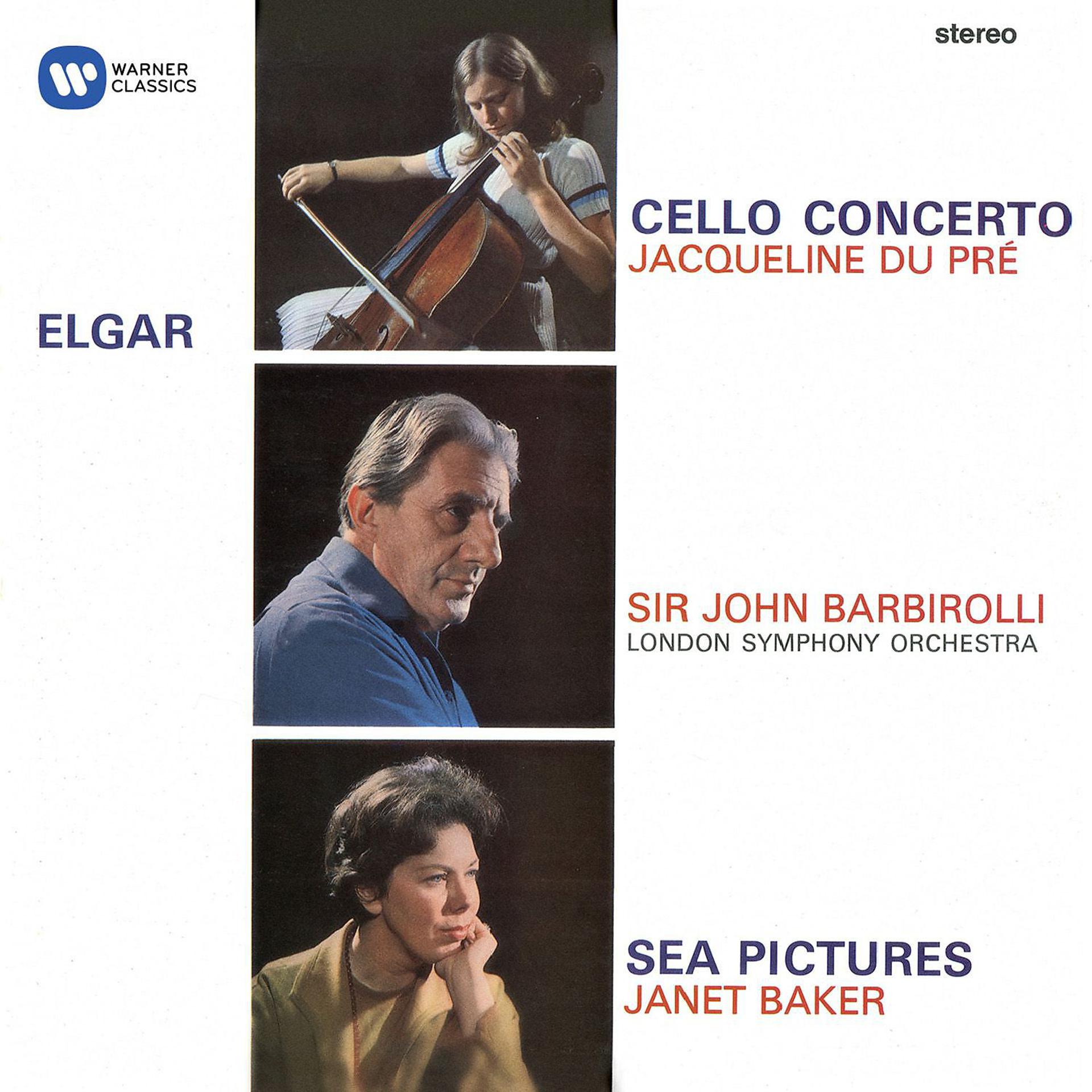 Постер альбома Elgar: Cello Concerto; Sea Pictures