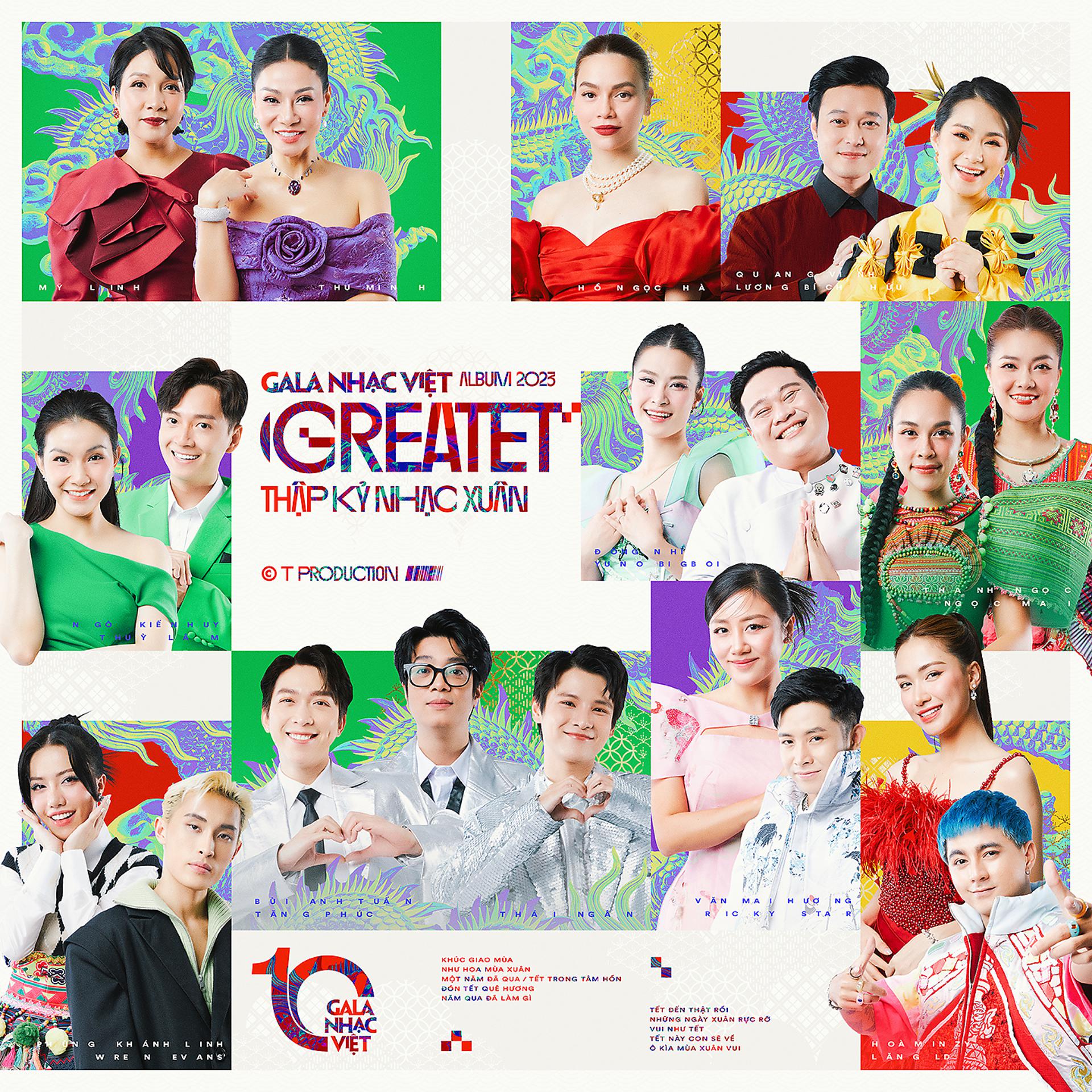 Постер альбома Gala Nhạc Việt: GreaTET - Thập Kỷ Nhạc Xuân