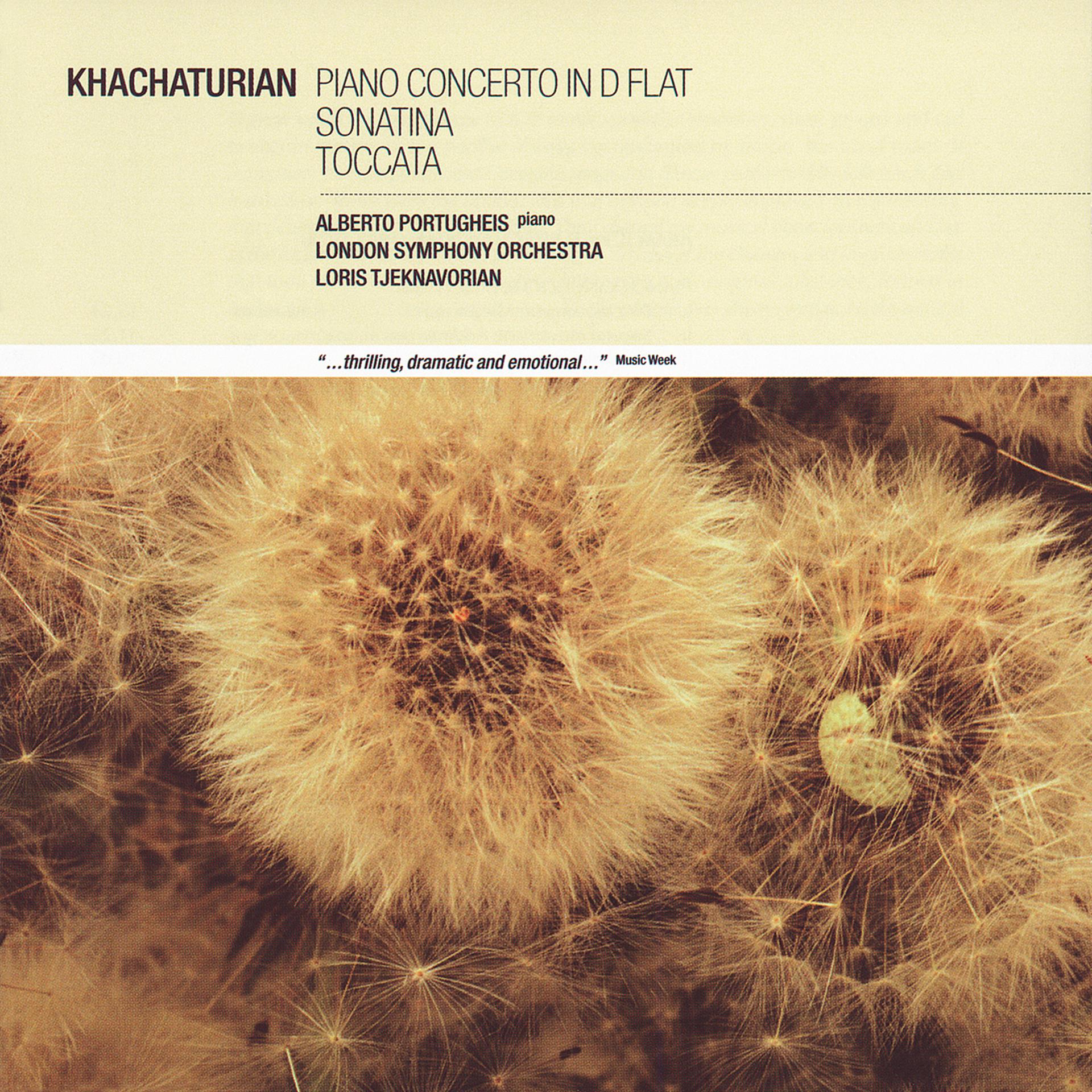 Постер альбома Khachaturian: Piano Concerto in D flat, Sonatina, Toccata