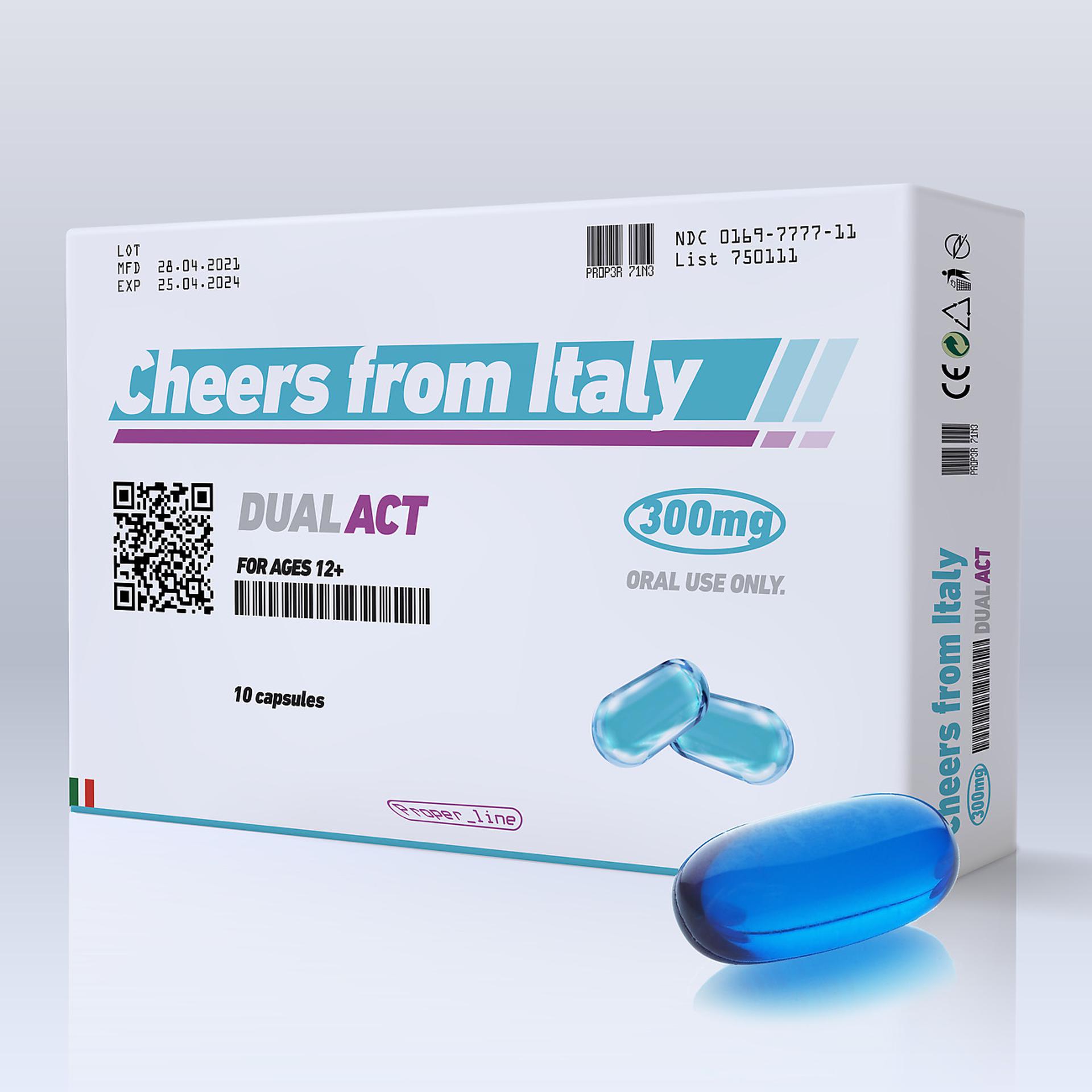 Постер альбома Cheers from Italy Dual Act
