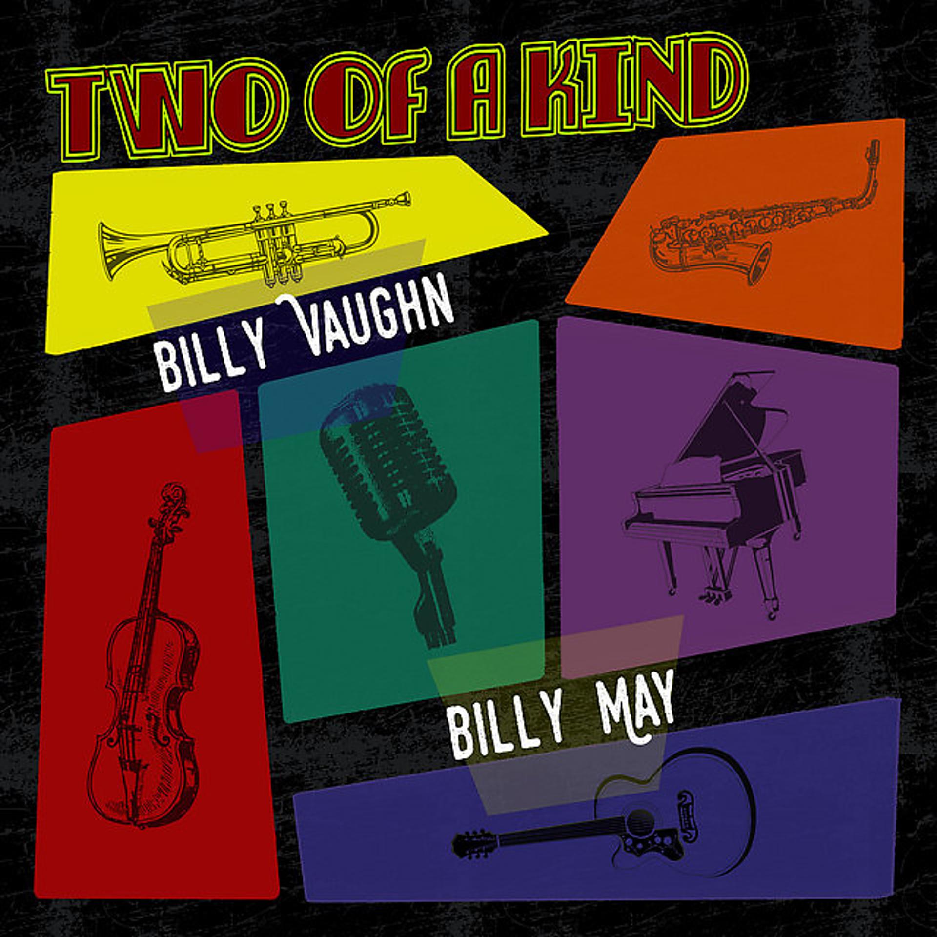 Постер альбома Two of a Kind: Billy Vaughn & Billy May