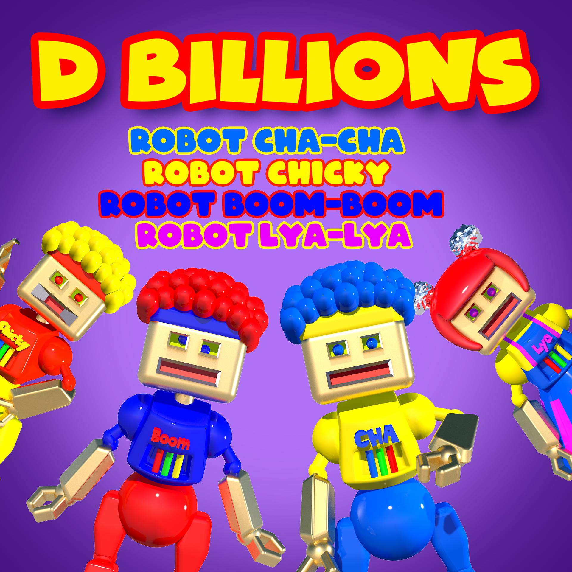 Постер альбома Robot Cha-Cha, Robot Chicky, Robot Boom-Boom and Robot Lya-Lya