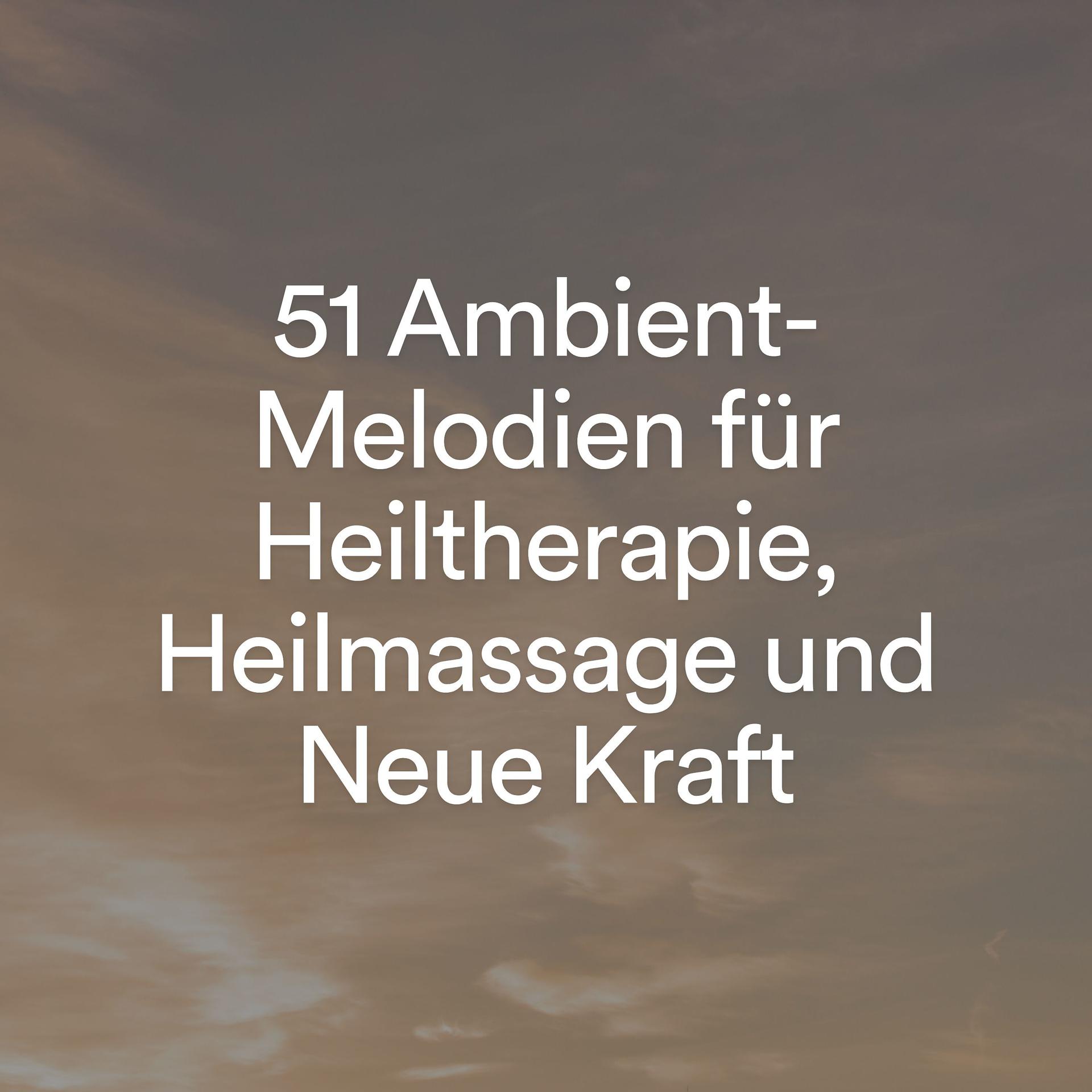 Постер альбома 51 Ambient-Melodien für Heiltherapie, Heilmassage und Neue Kraft