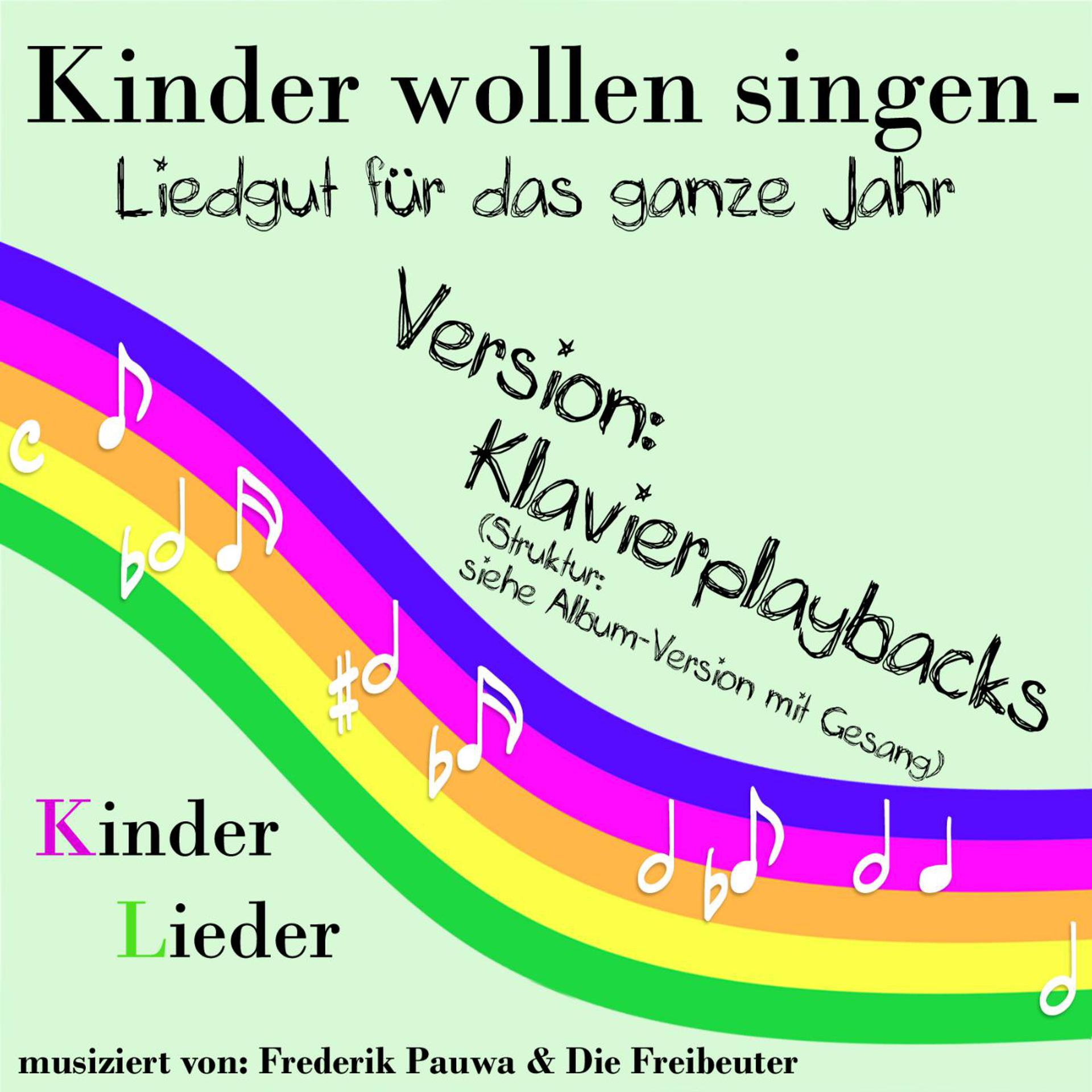 Постер альбома Kinder Wollen Singen - Liedgut Für Das Ganze Jahr ( Klavierplaybacks )