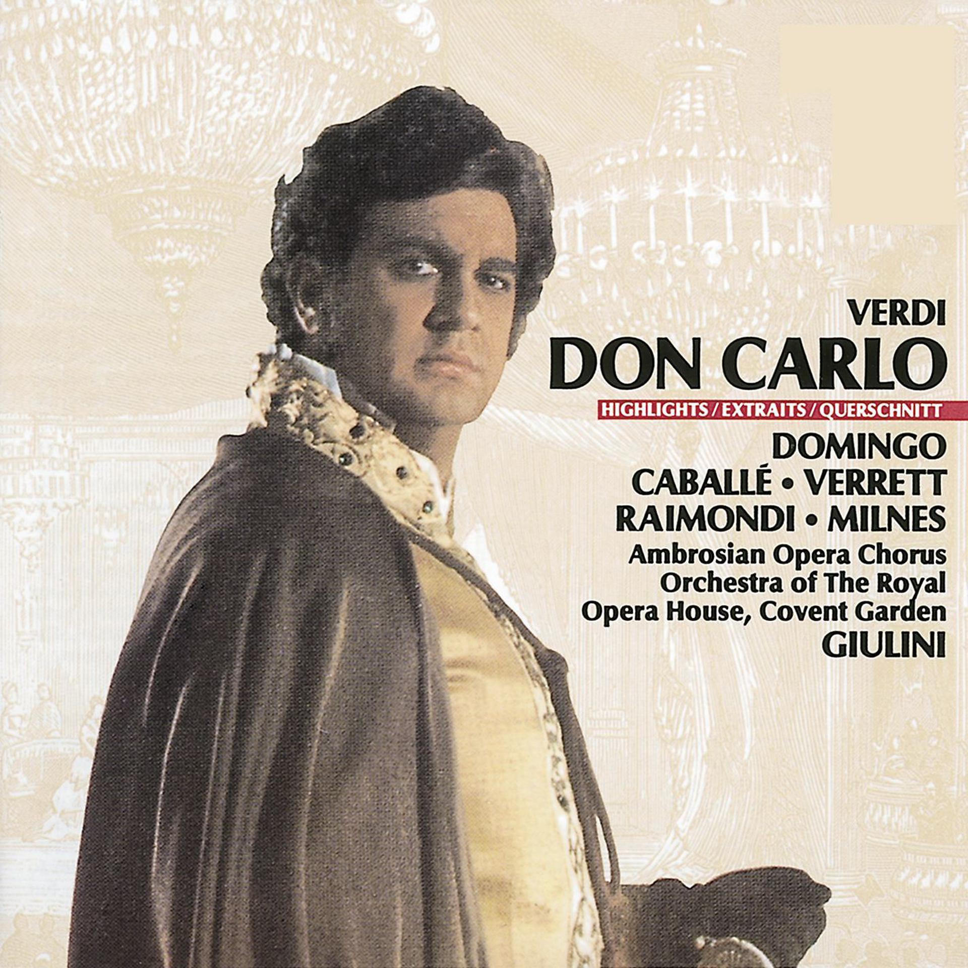 Постер альбома Verdi: Don Carlo - Highlights