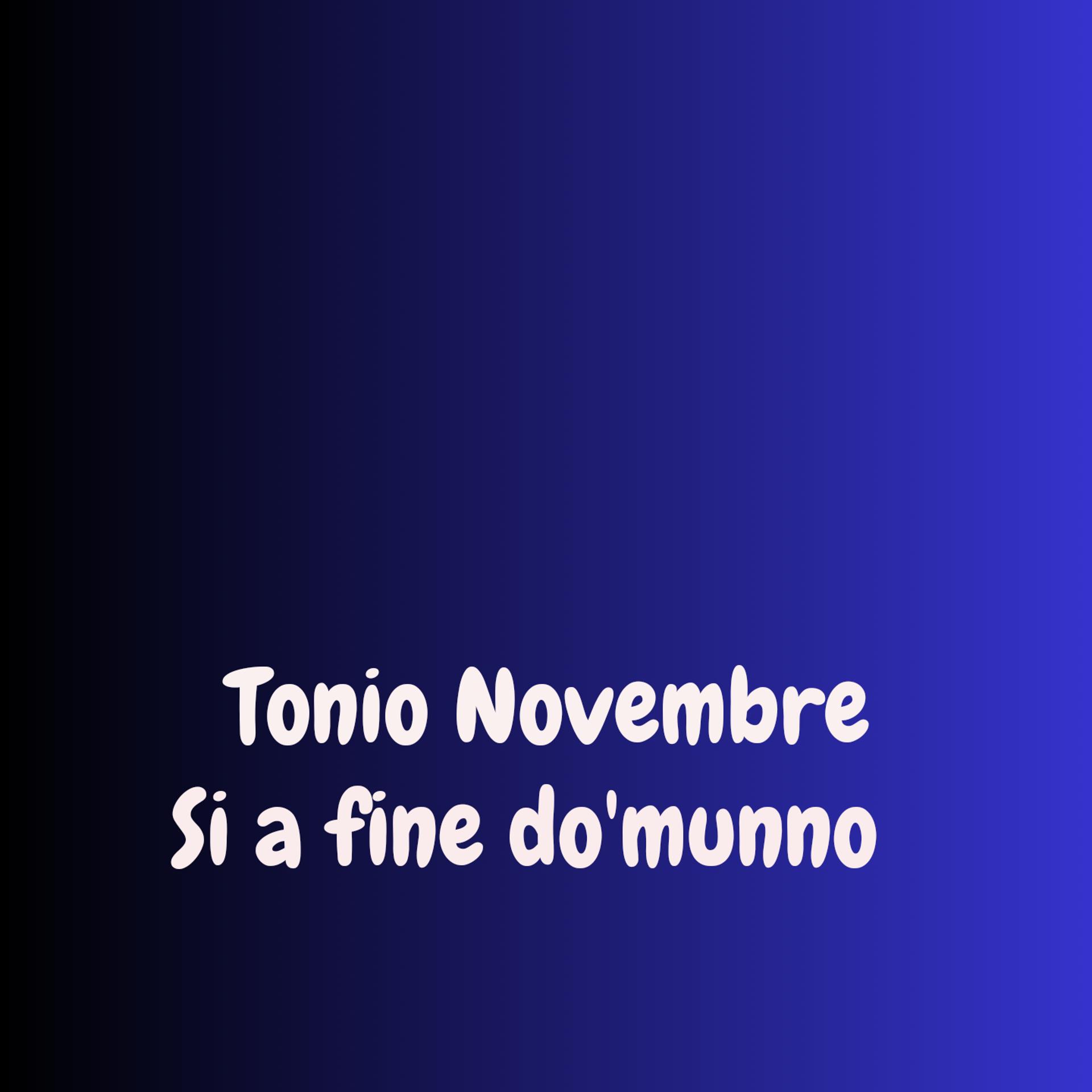Постер альбома Si a fine do'munno